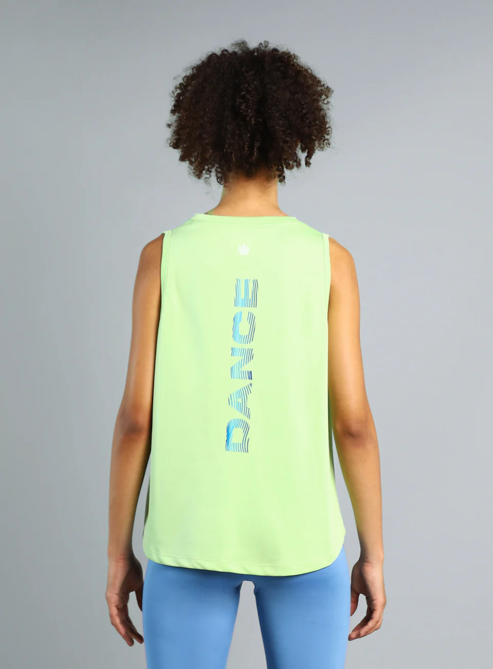 Women's Lime Dance Flow Tank - Image 6