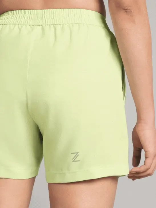 Women's Lime Elevated Run Shorts - Image 8