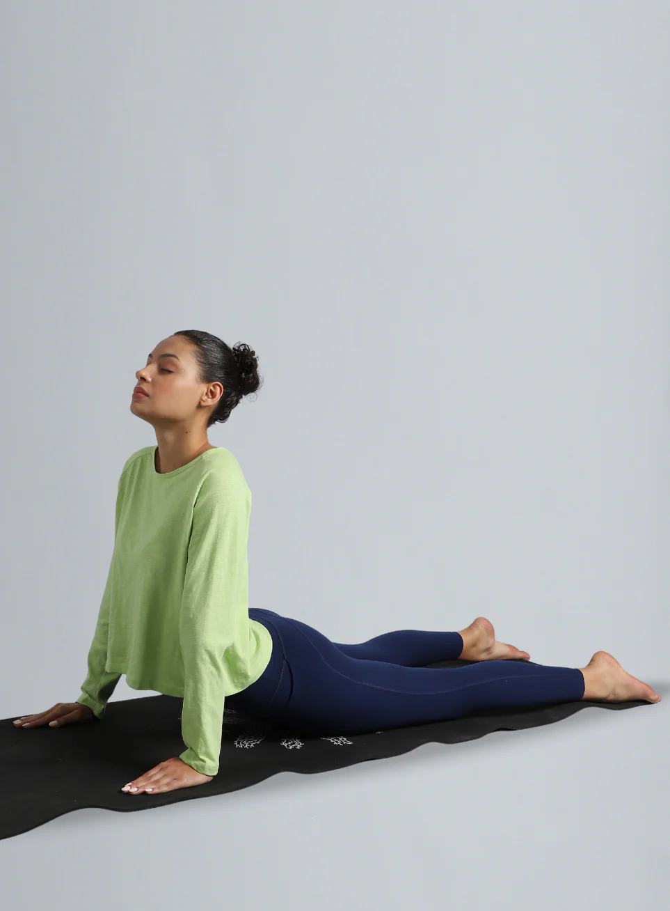 Women's Lime Yoga Flow Full Sleeve Top - Image 3