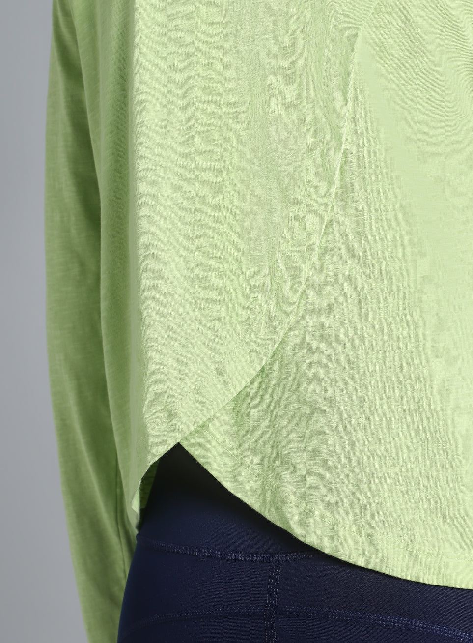 Women's Lime Yoga Flow Full Sleeve Top - Image 9