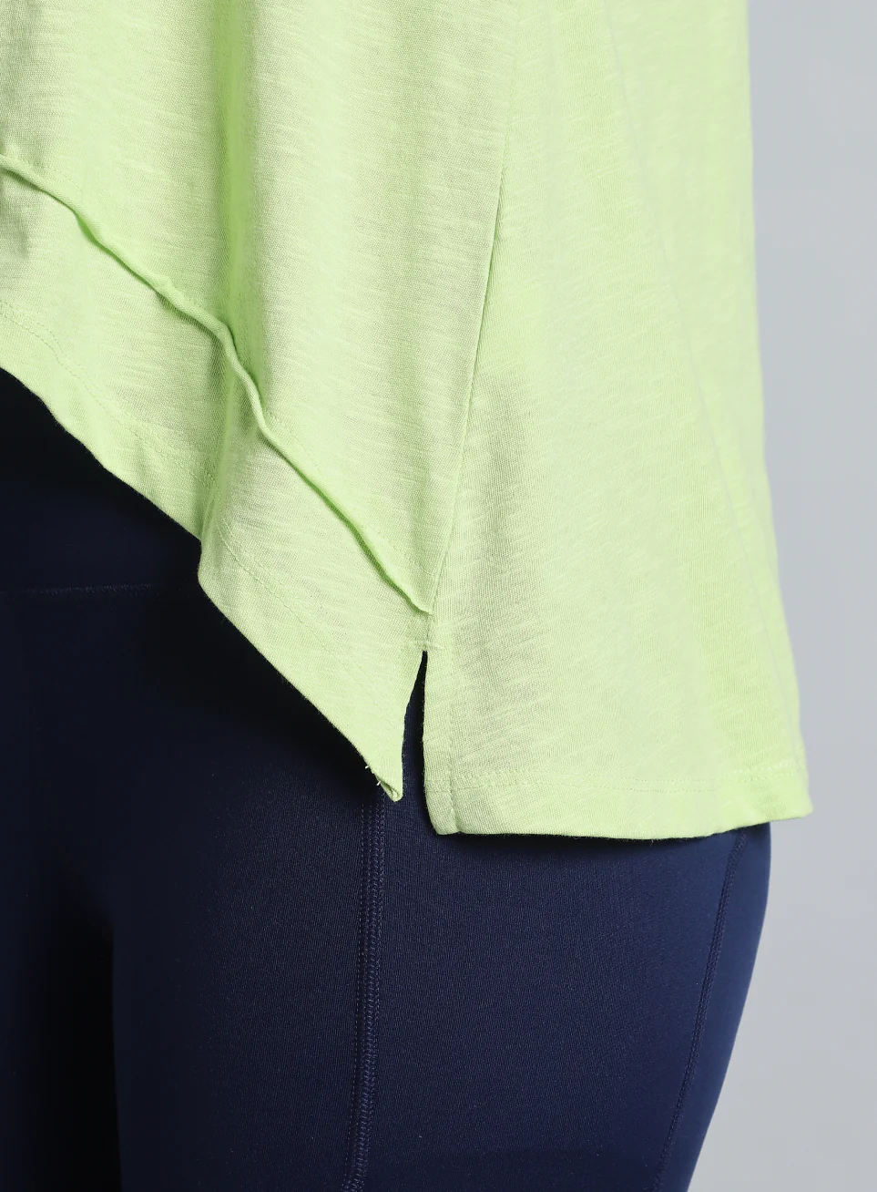 Women's Lime Yoga Flow Tank - Image 7