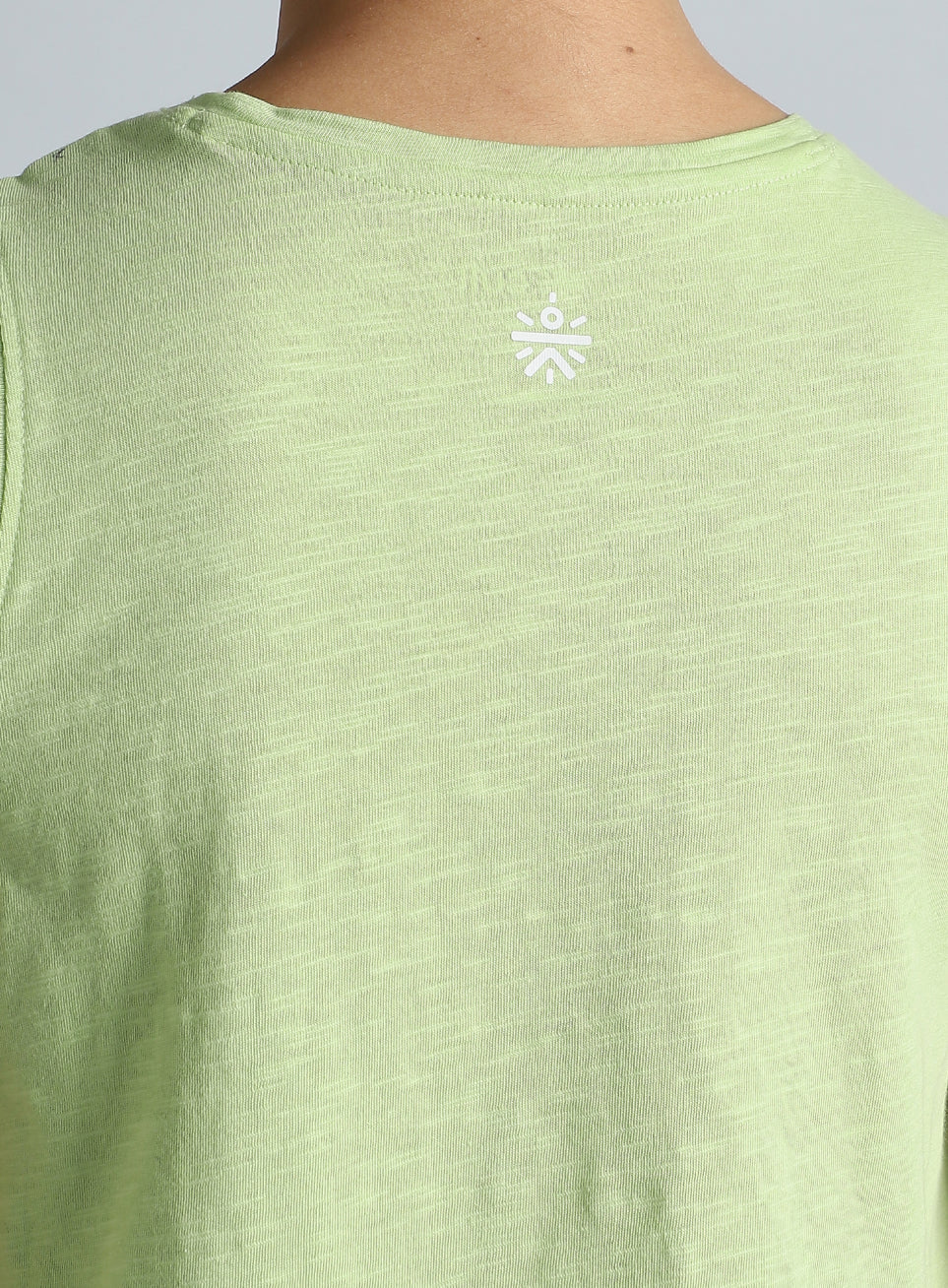 Women's Lime Yoga Flow Tank - Image 8