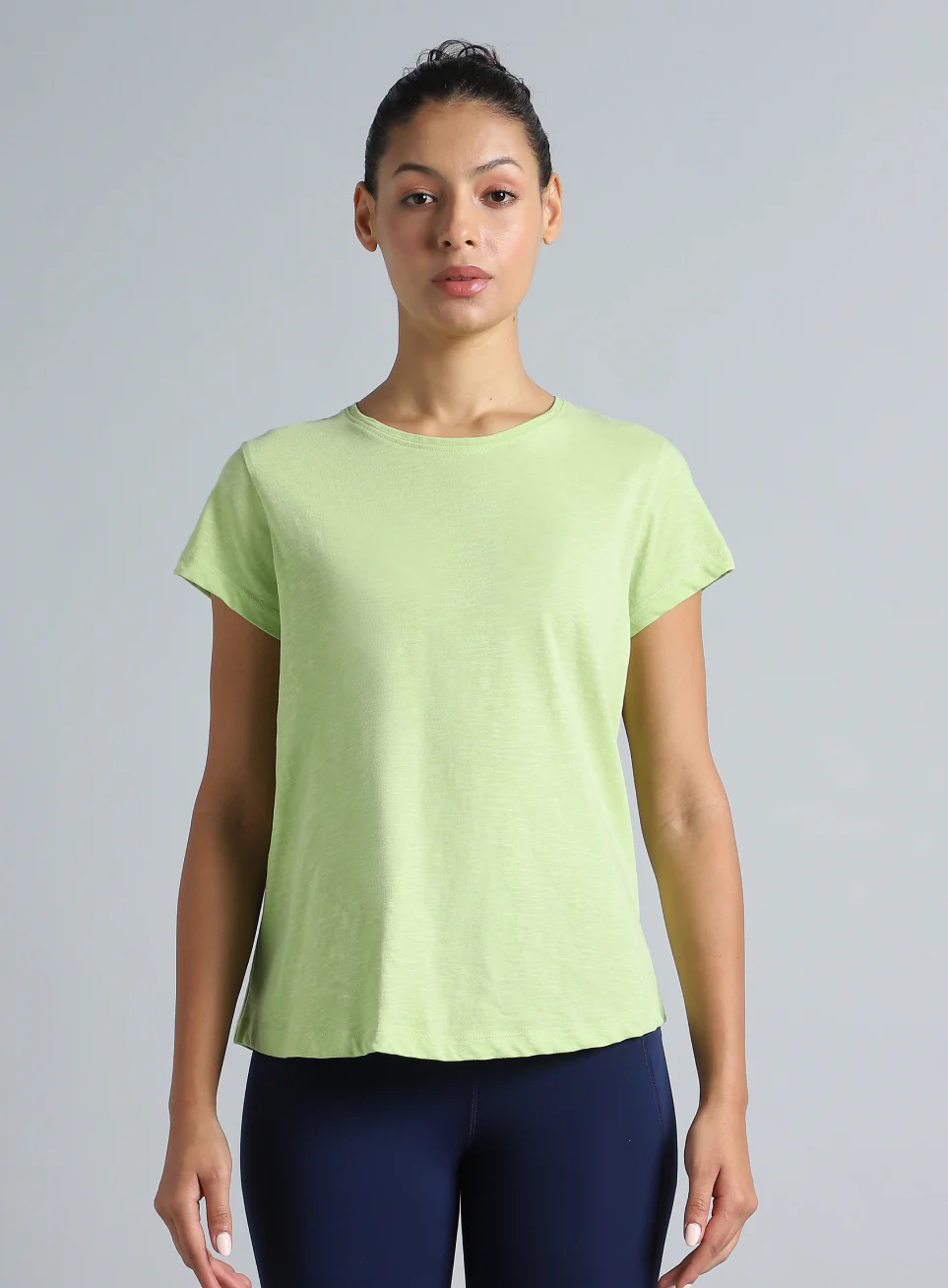 Women's Lime Yoga Flow Top - Image 4