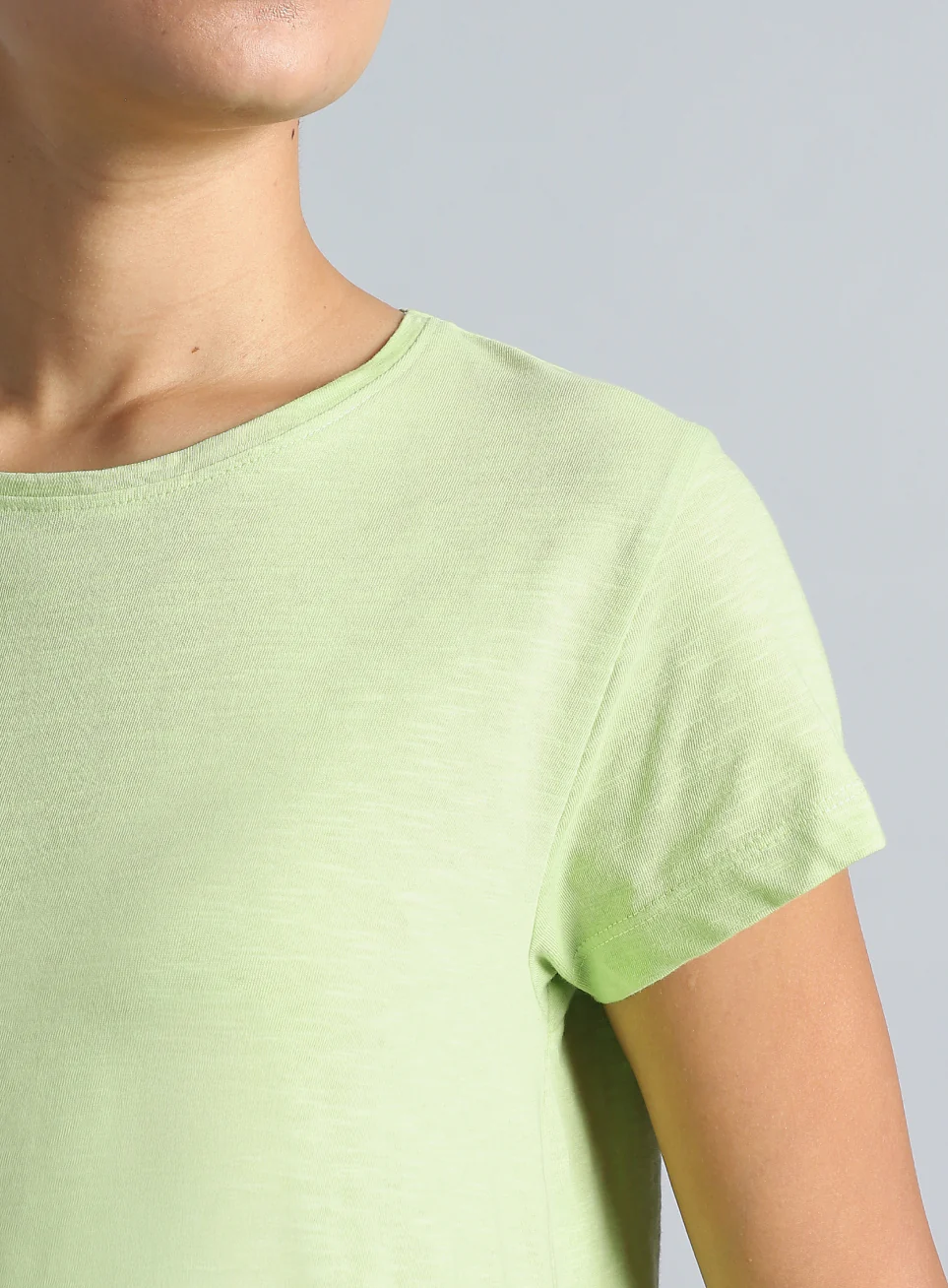 Women's Lime Yoga Flow Top - Image 8