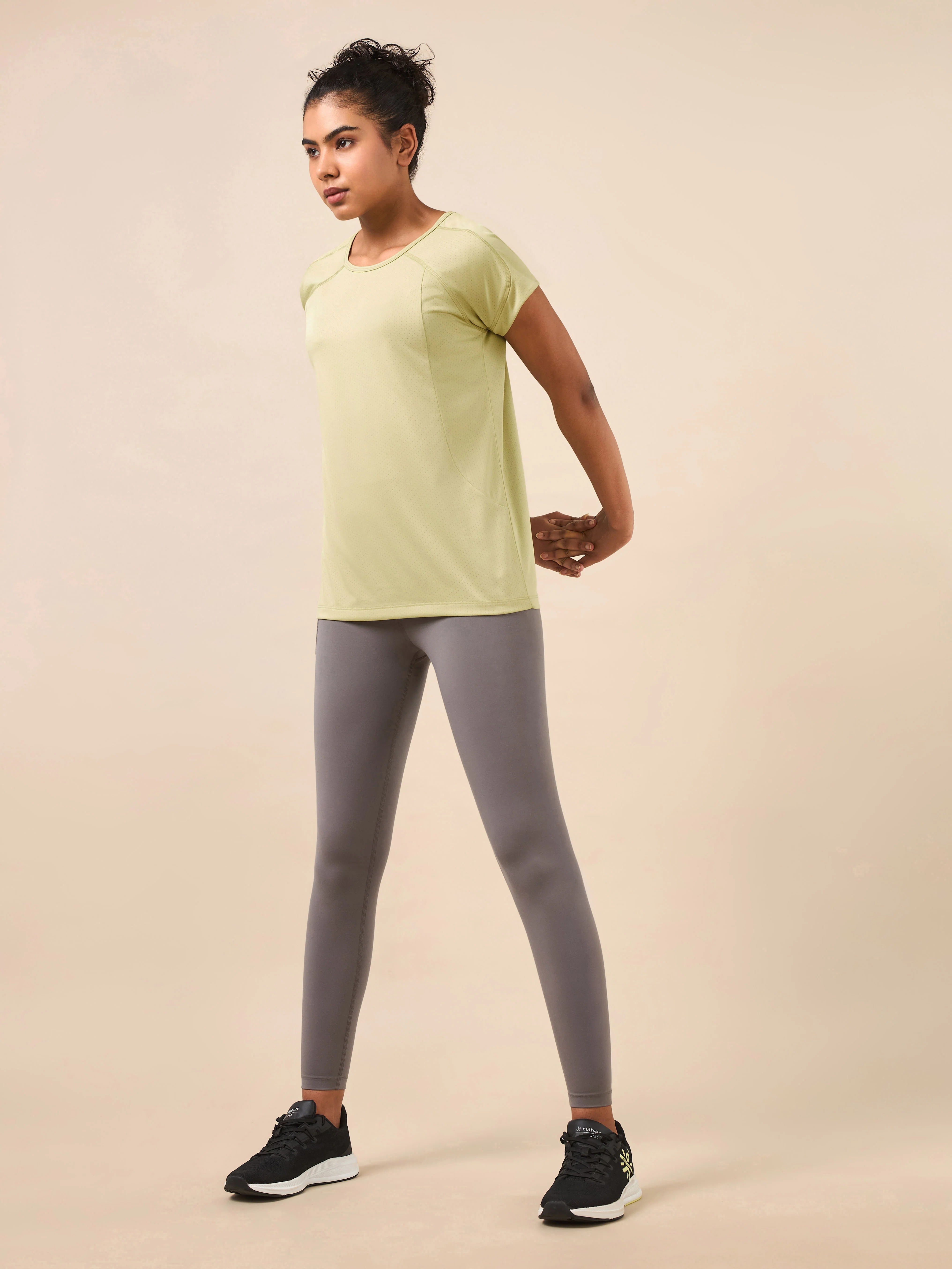 Women's Lt. Green Synergy Performance Top - Image 2