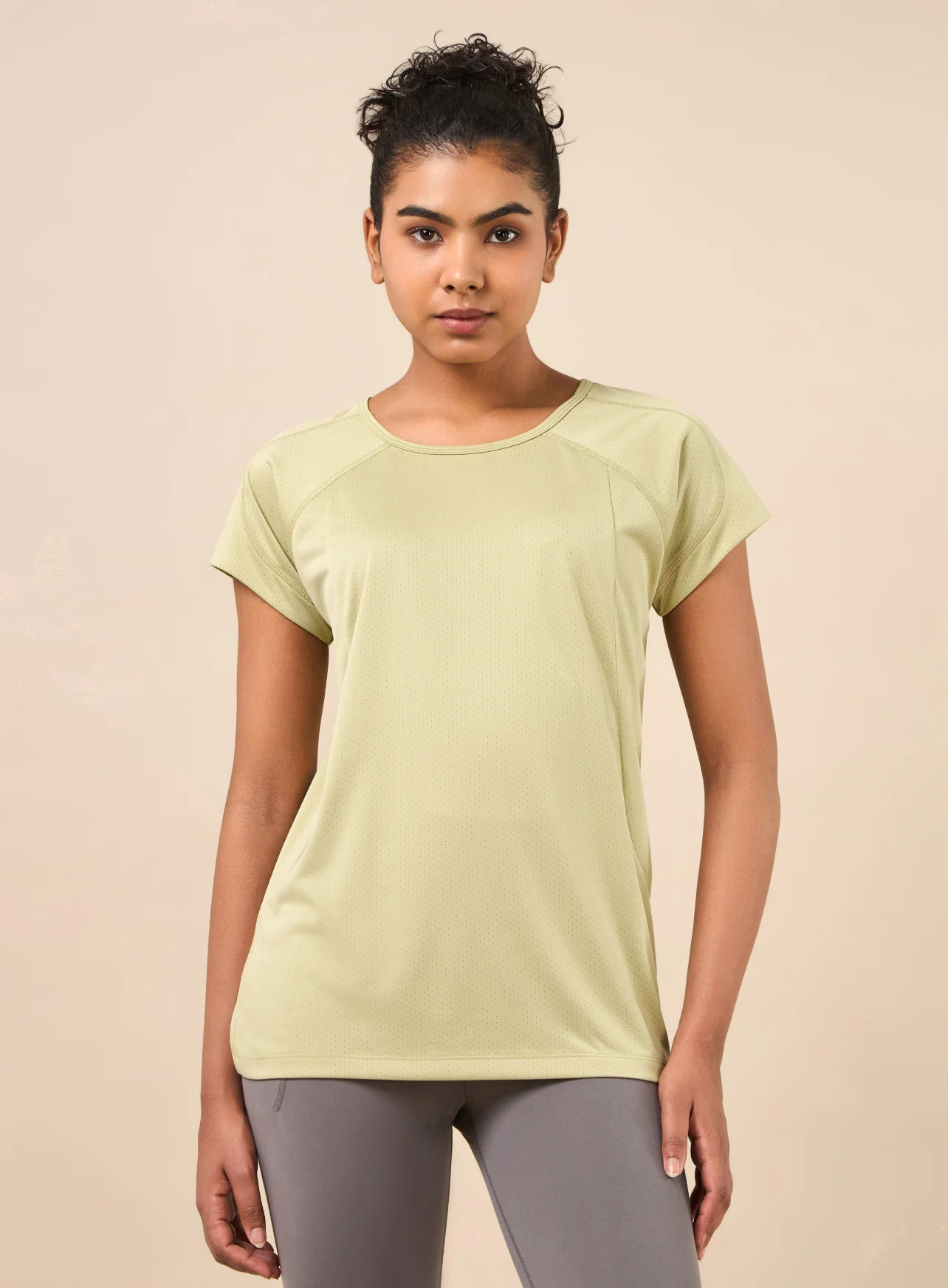 Women's Lt. Green Synergy Performance Top - Image 4