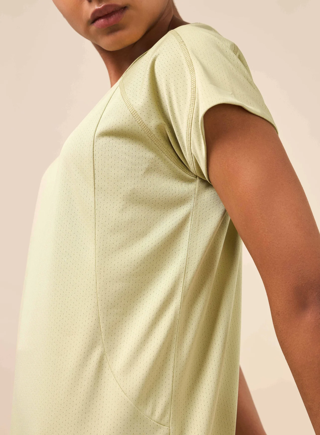 Women's Lt. Green Synergy Performance Top - Image 7