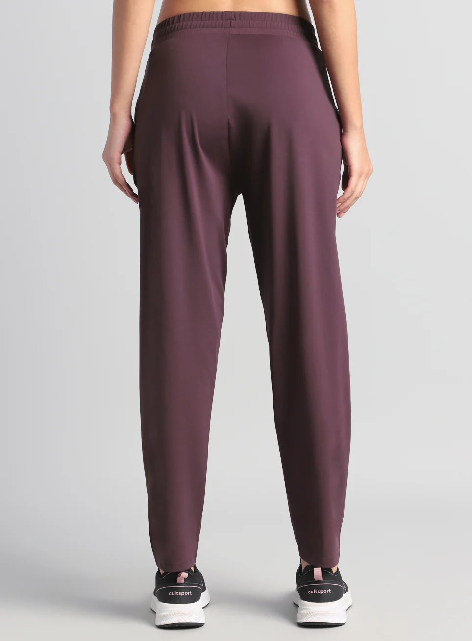Women's Maroon All Day Travel Pants - Image 6