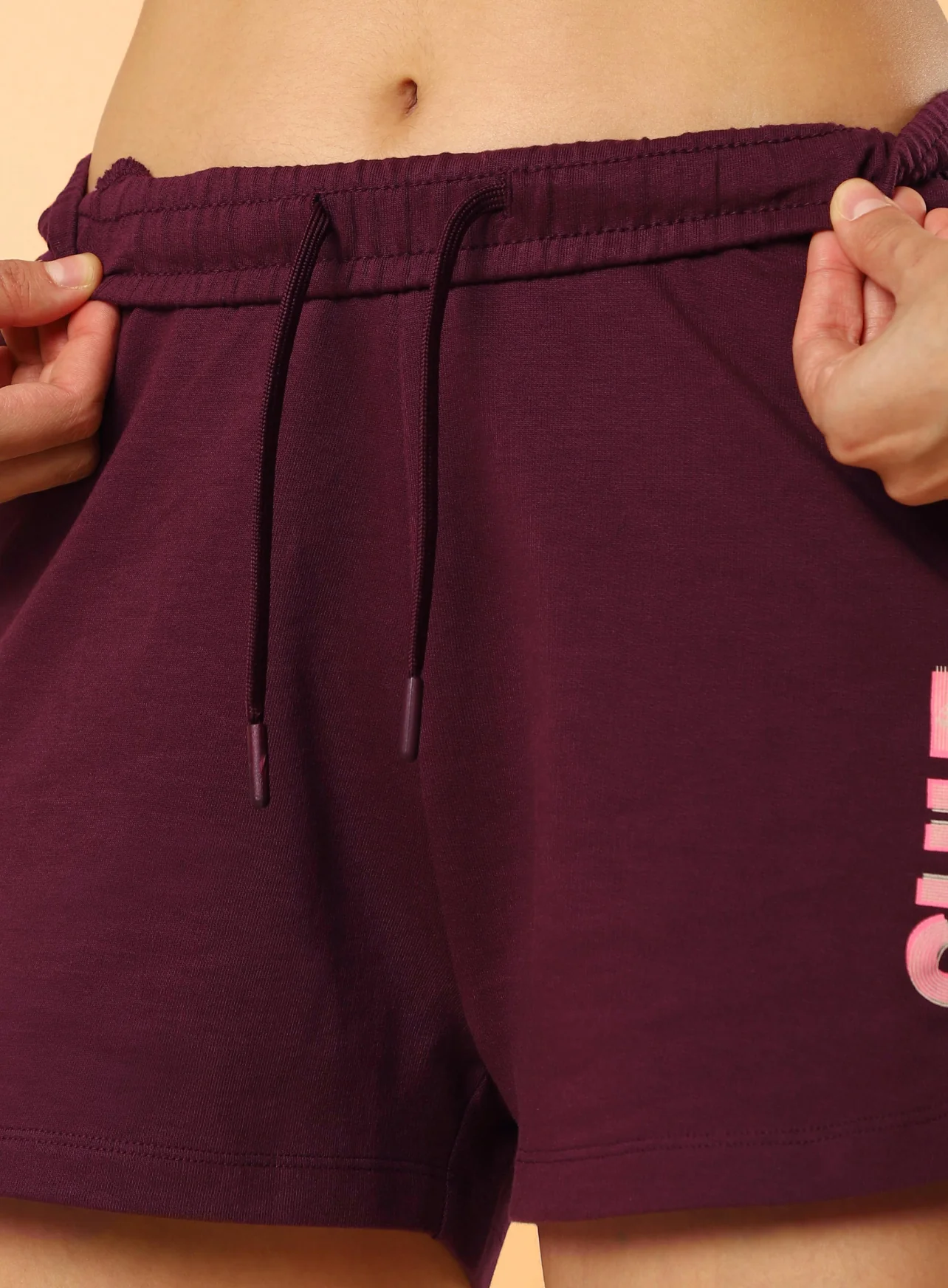 Women's Maroon Club Brand Carrier Shorts - Image 8