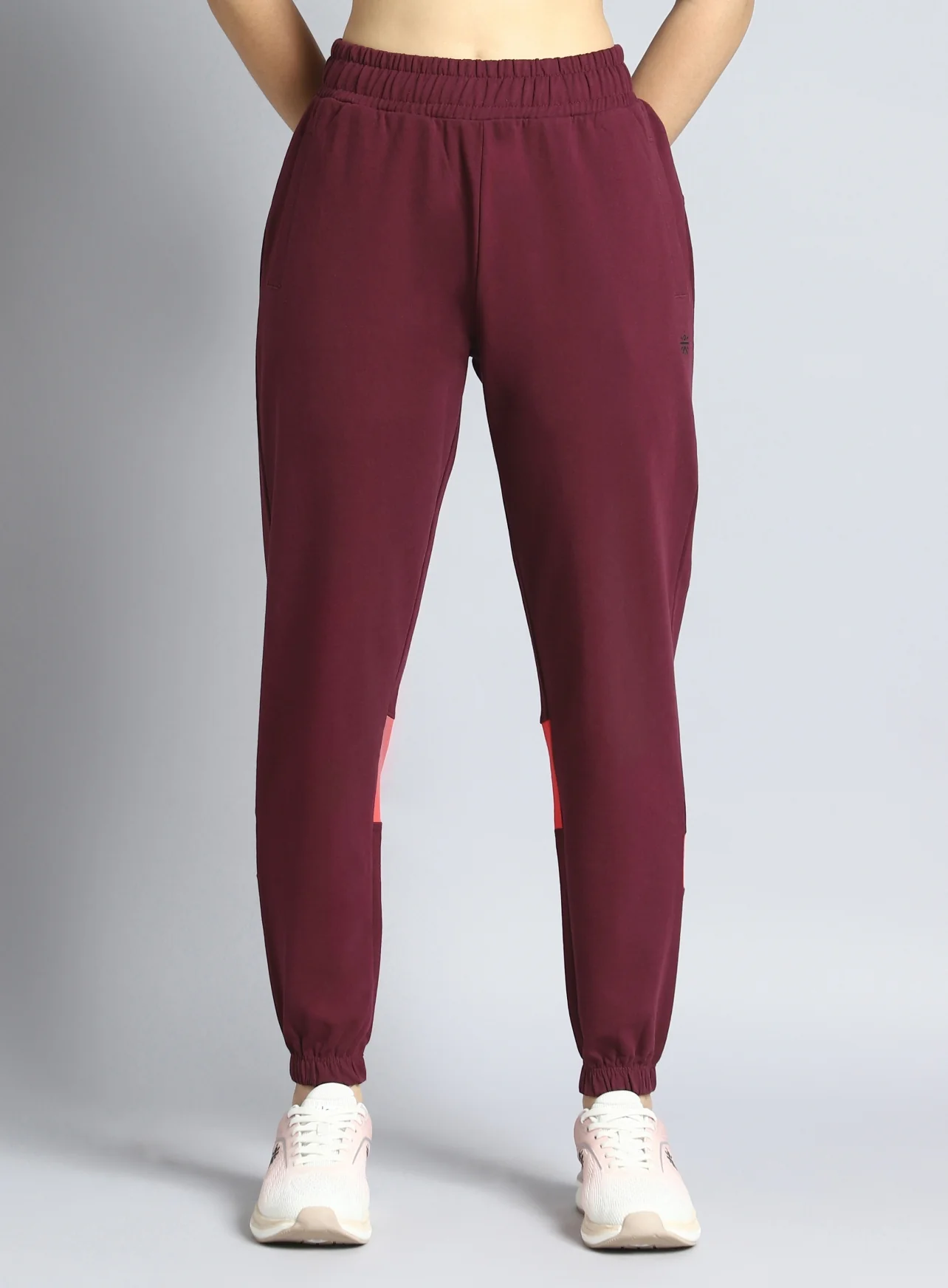 Women's Maroon Move it Joggers - Image 4