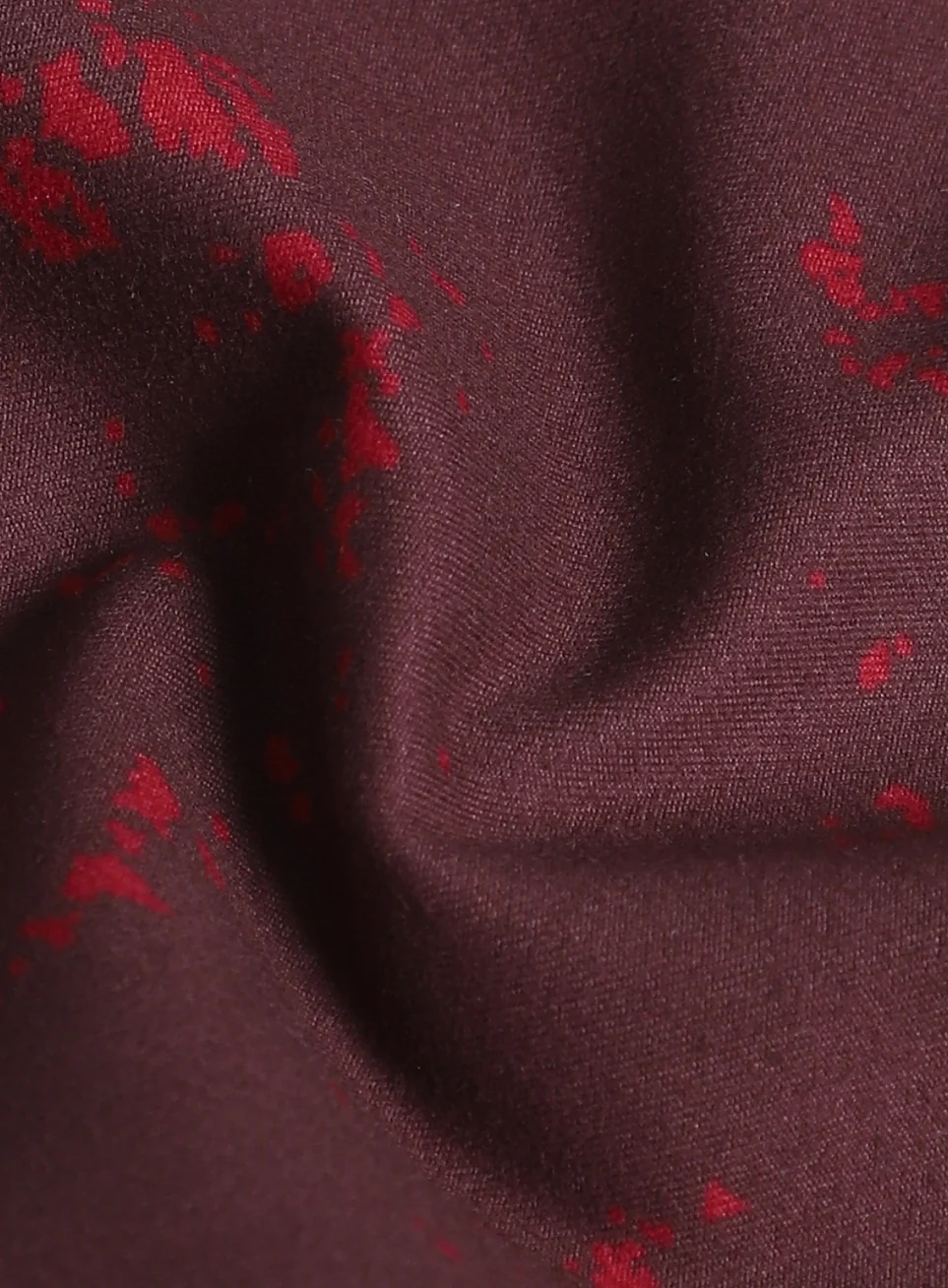 Women's Maroon Printed Train All Day COMFlex Tights - Image 11
