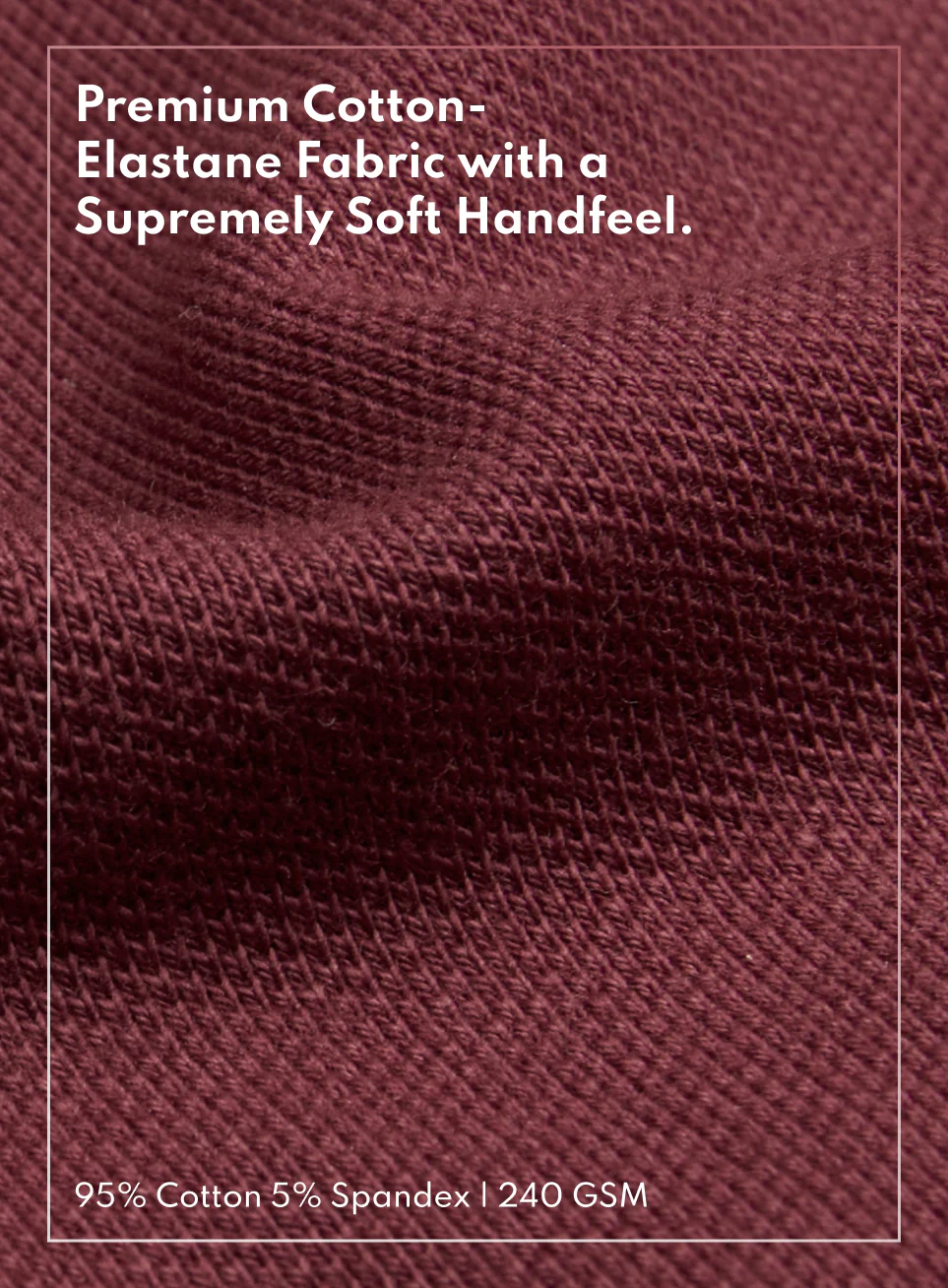 Women's Maroon Soft Form Classic Polo T-shirt - Image 8