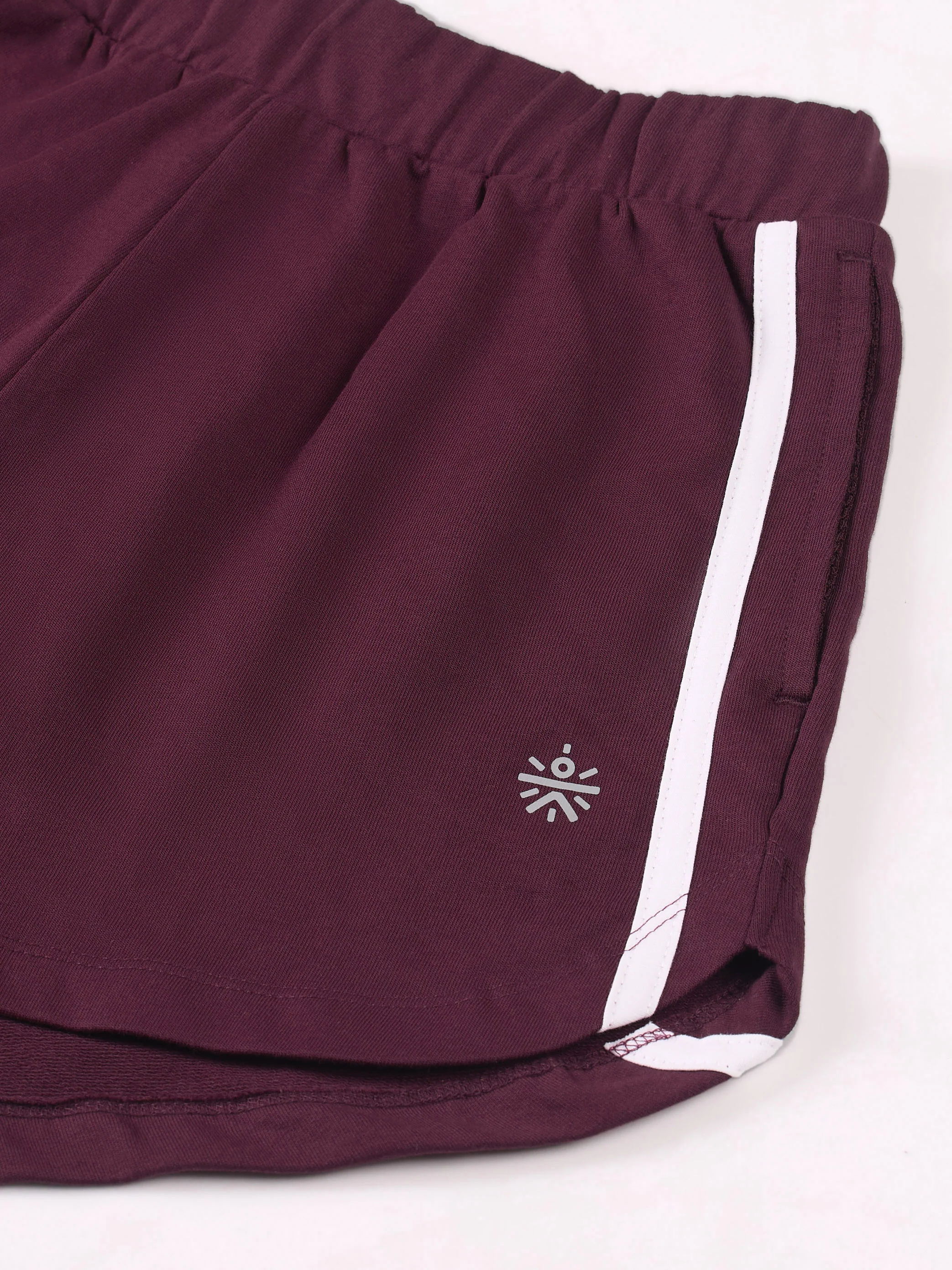 Women's Maroon Training Essentials Shorts - Image 9