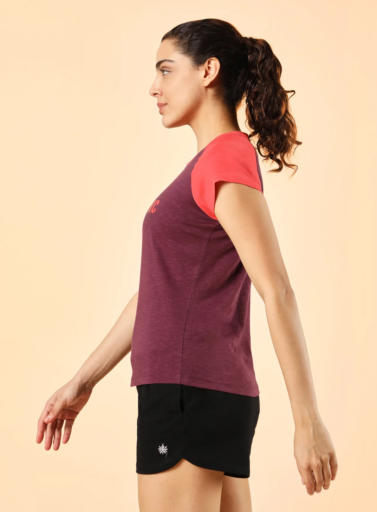 Women's Maroon Training Muscle Tank - Image 5