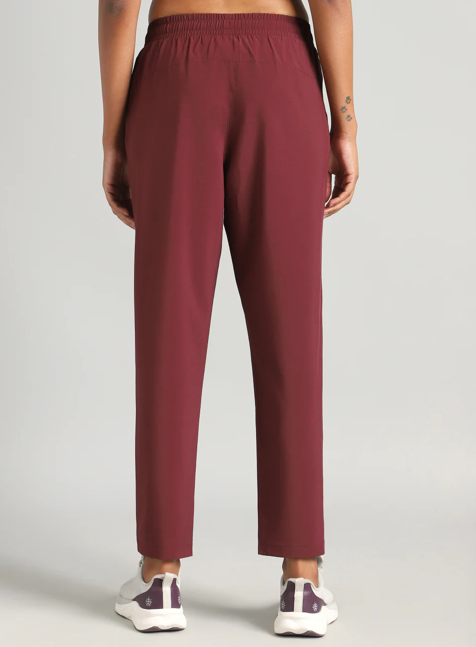 Women's Maroon True Strength Training Trackpants - Image 6