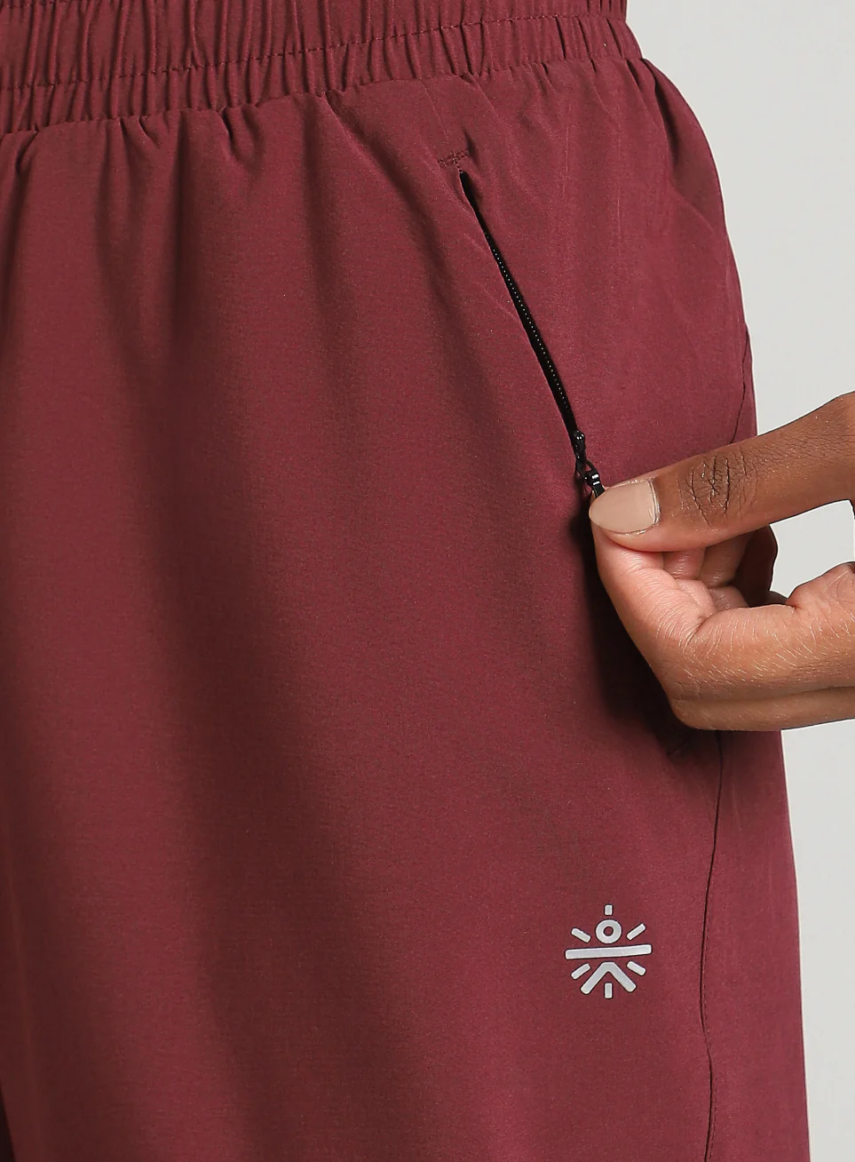 Women's Maroon True Strength Training Trackpants - Image 7
