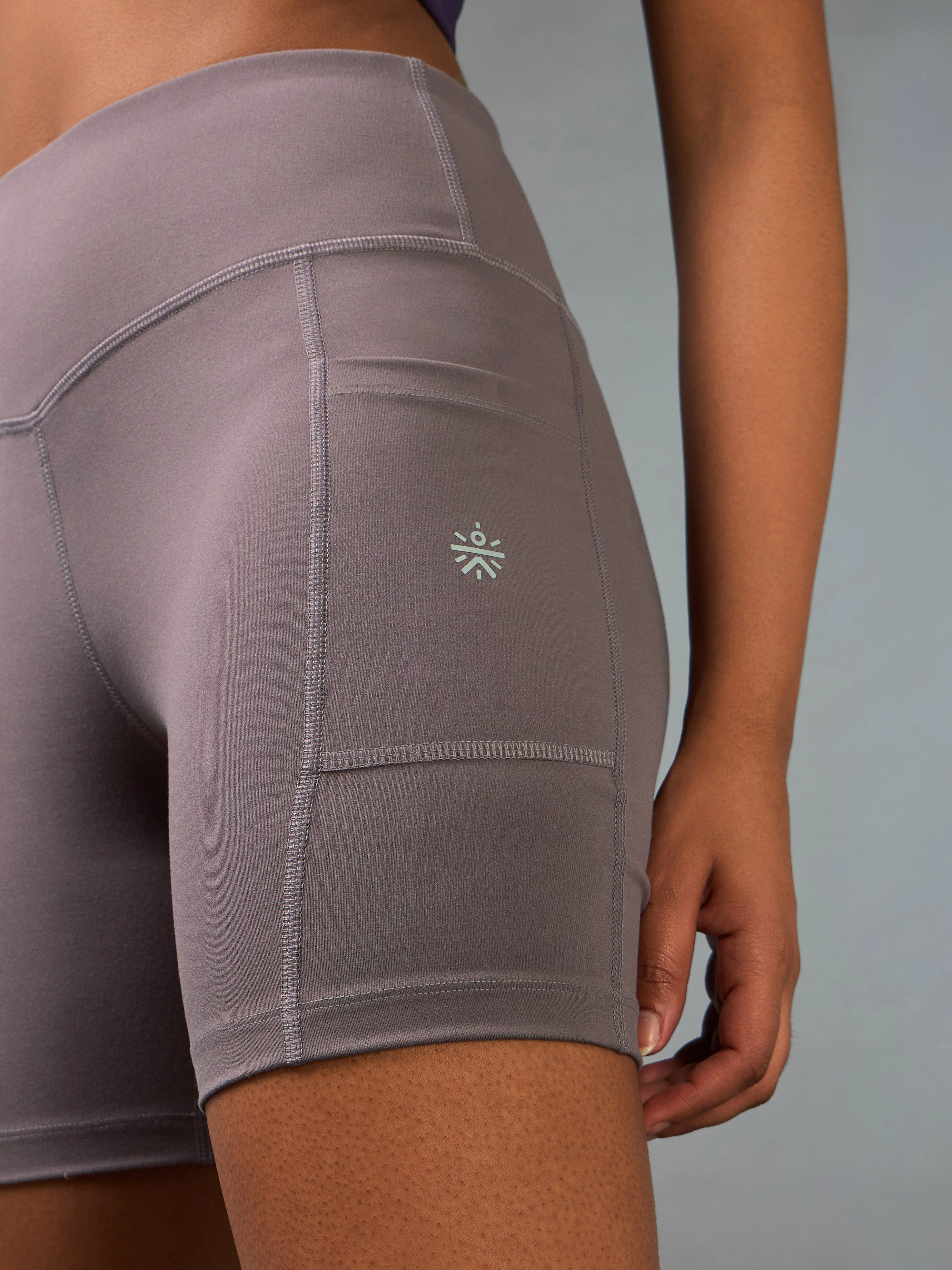 Women's Mauve Multi Sports Cycling COMFLex Shorts - Image 10