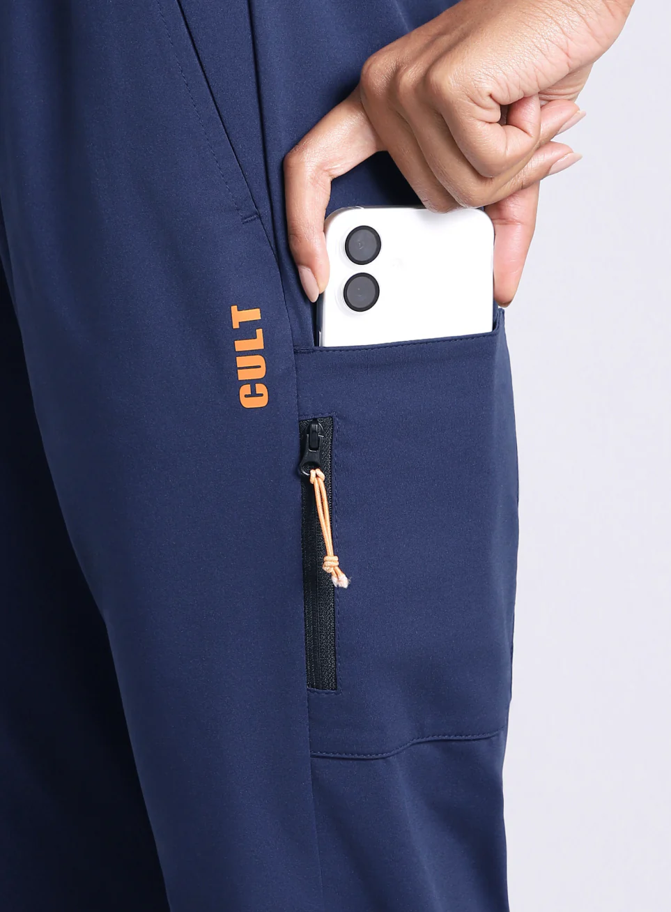 Women's Navy Airport Travel Joggers - Image 11