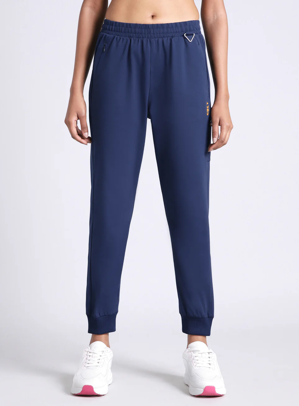 Women's Navy Airport Travel Joggers - Image 4