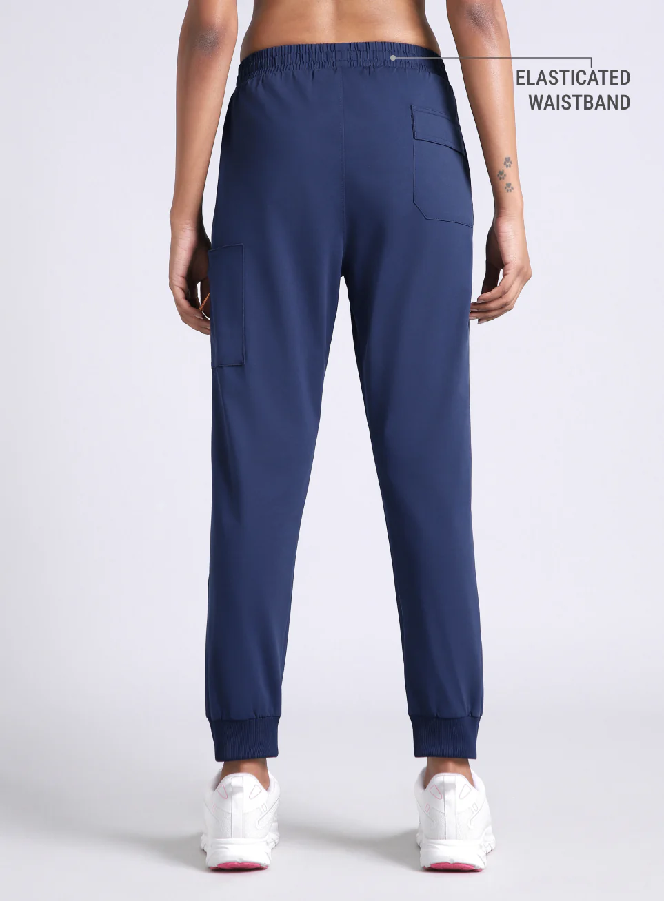 Women's Navy Airport Travel Joggers - Image 6
