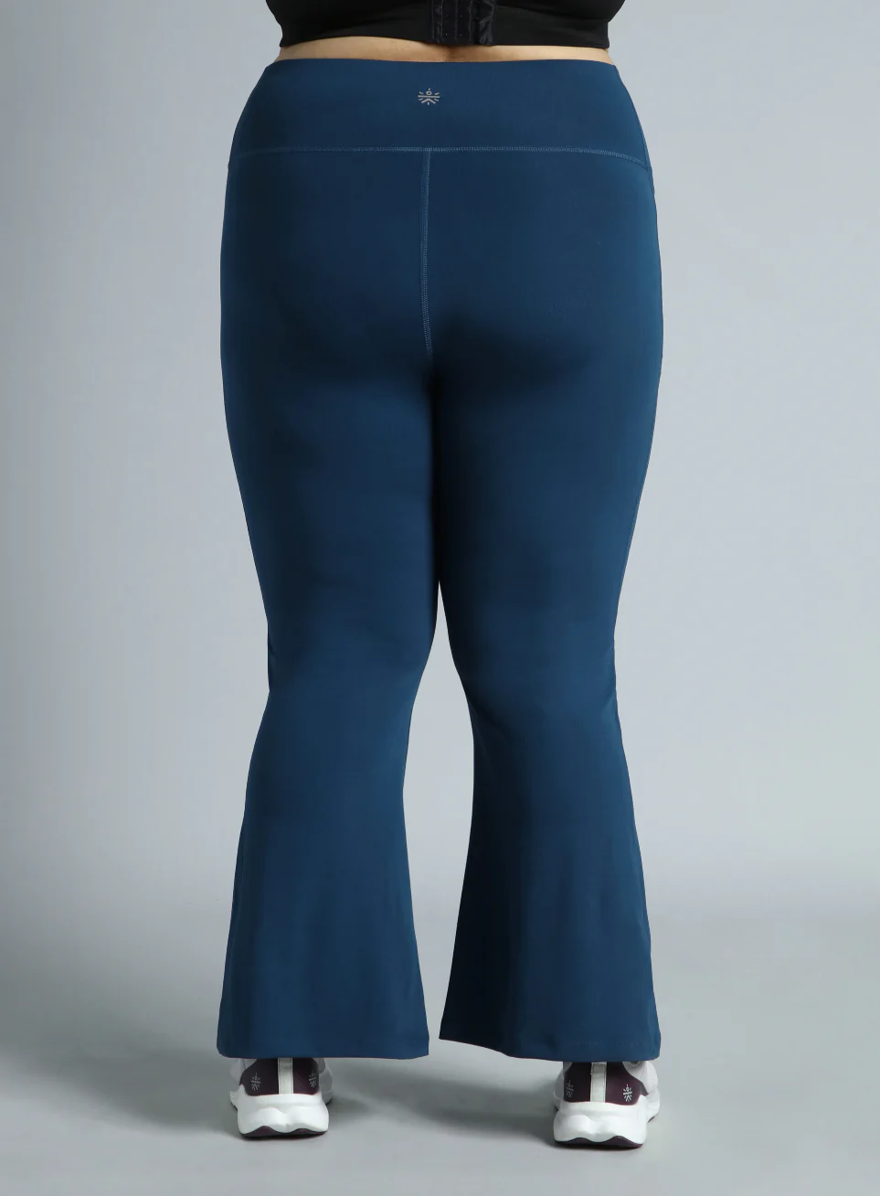 Women's Navy All Format Training Plus Size Flared Pants - Image 6