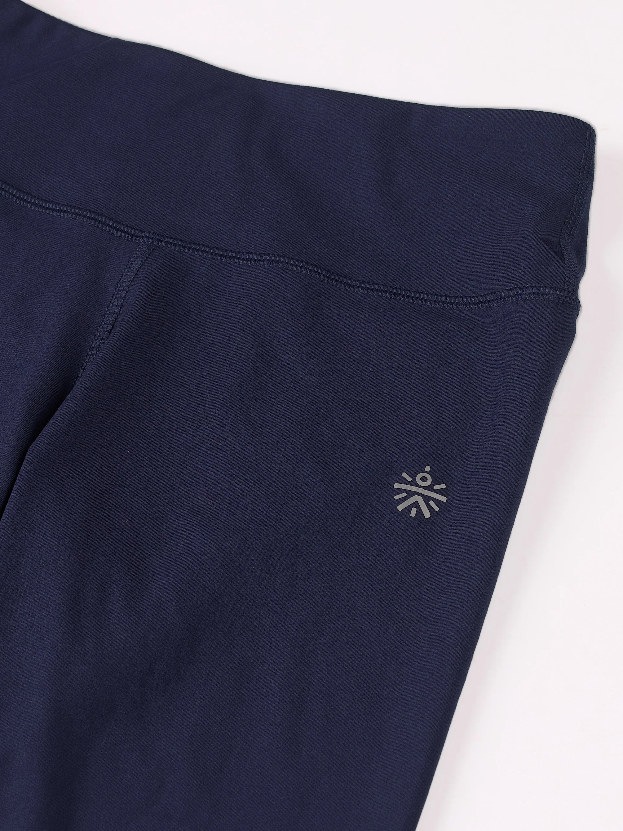 Women's Navy Cropped Performance COMFlex Tights - Image 11