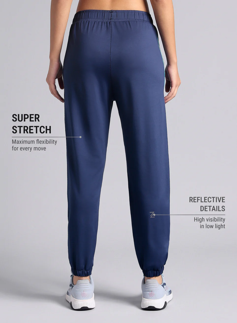 Women's Navy Run Forward Joggers - Image 6