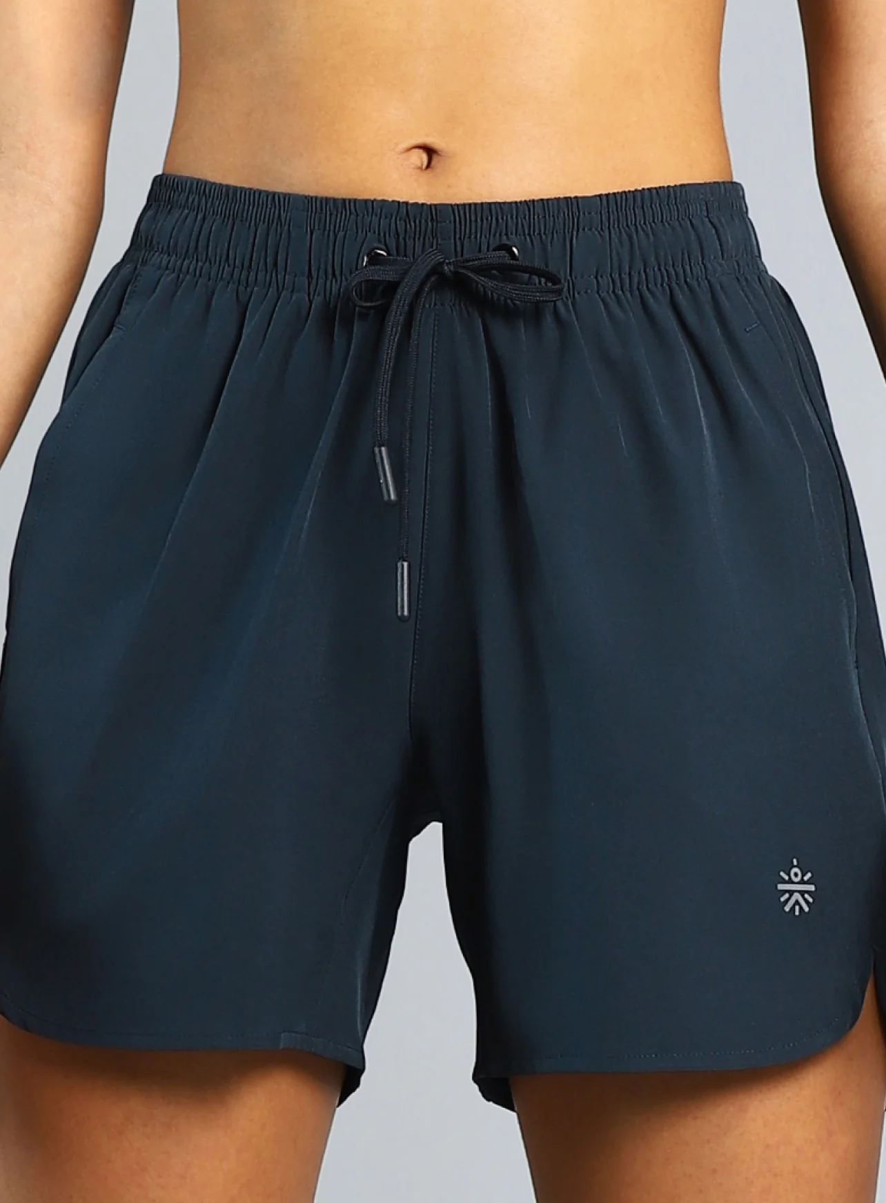 Women's Navy Running Essential Shorts - Image 8