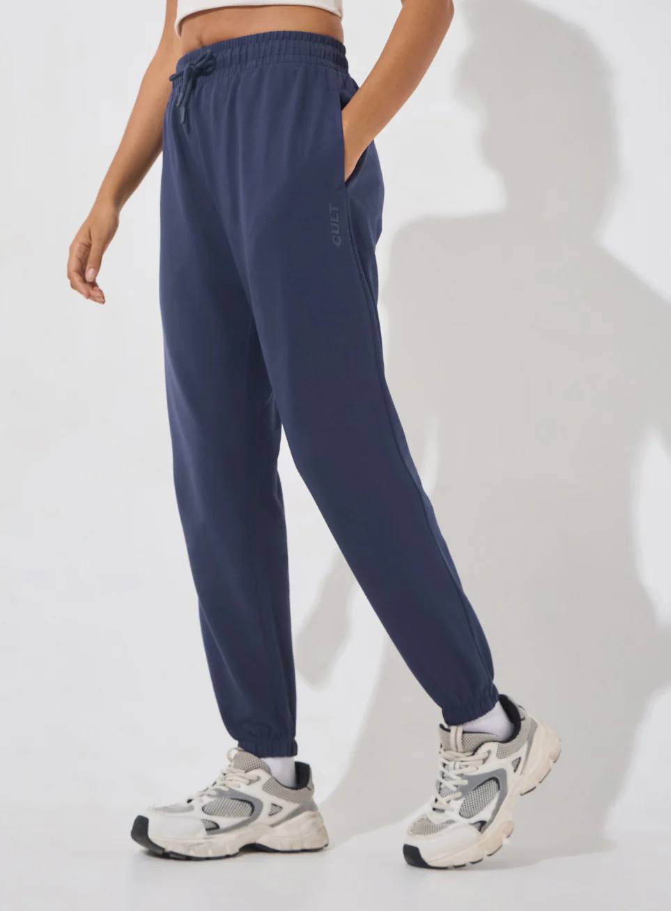 Women's Navy Soft Form Classic Joggers - Image 5