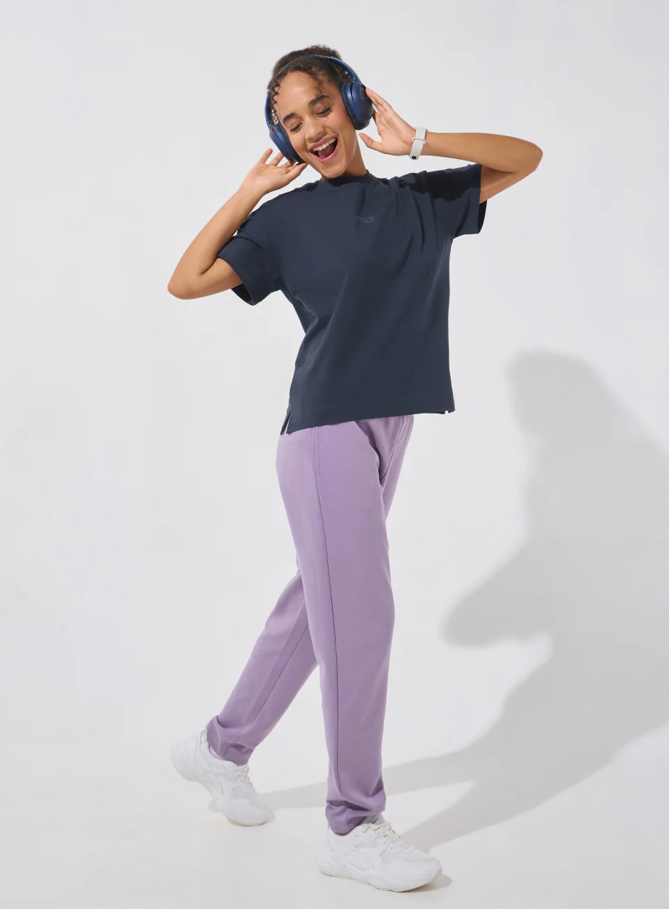Women's Navy Soft Form Easy Fit Everyday T-shirt - Image 2
