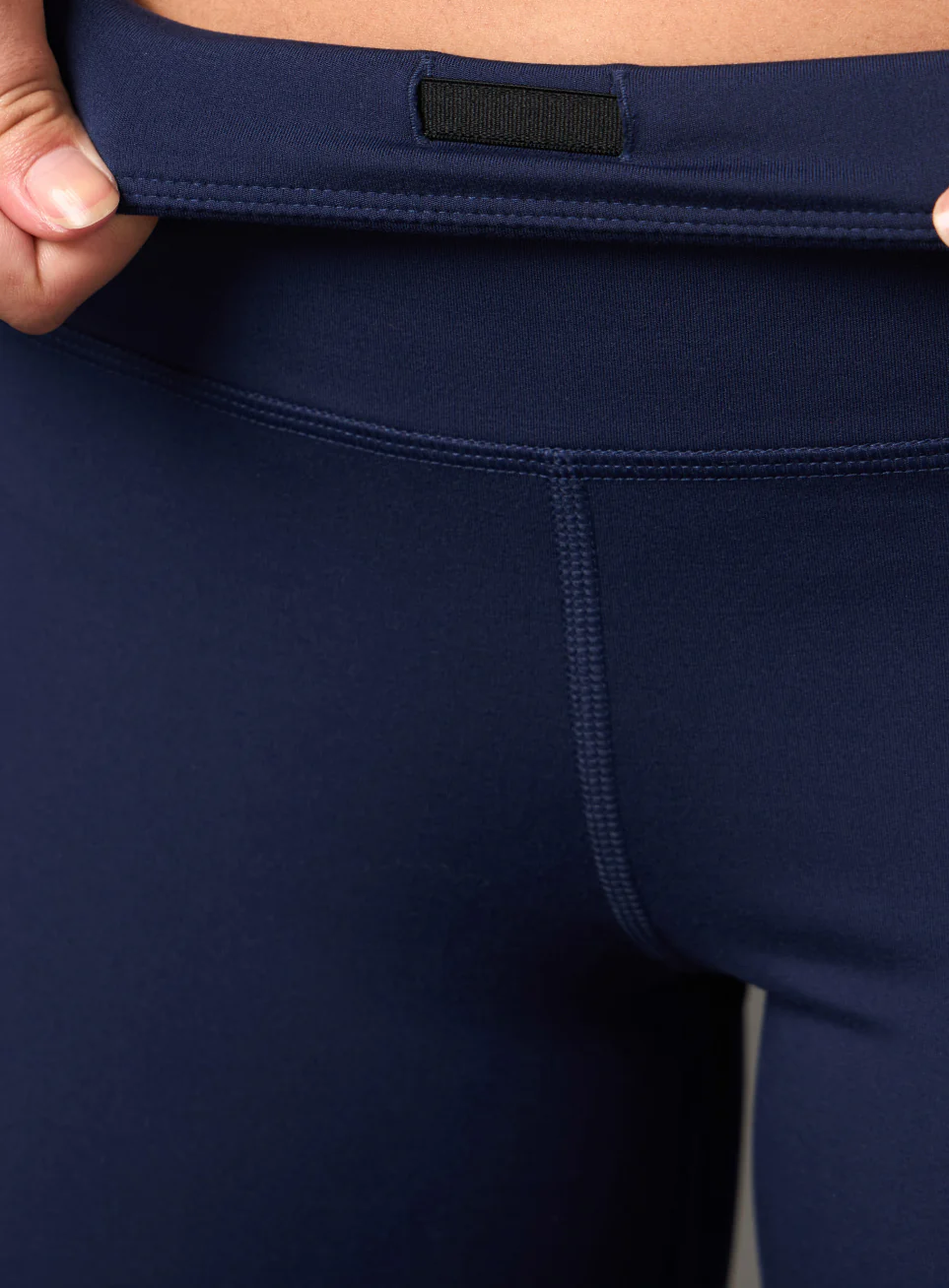 Women's Navy Train All Day COMFlex Tights - Image 9