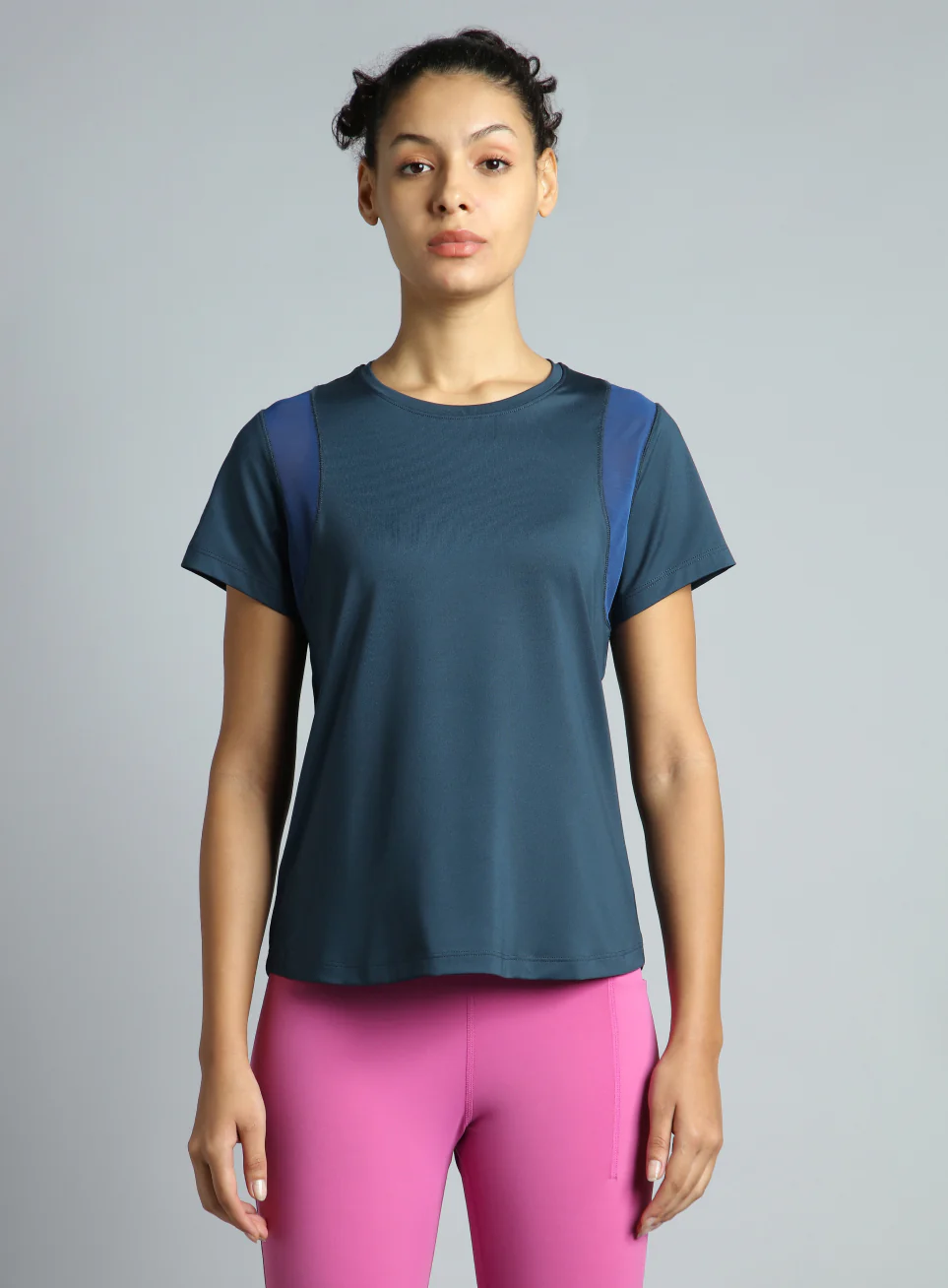 Women's Navy Train Day Essential Top - Image 4