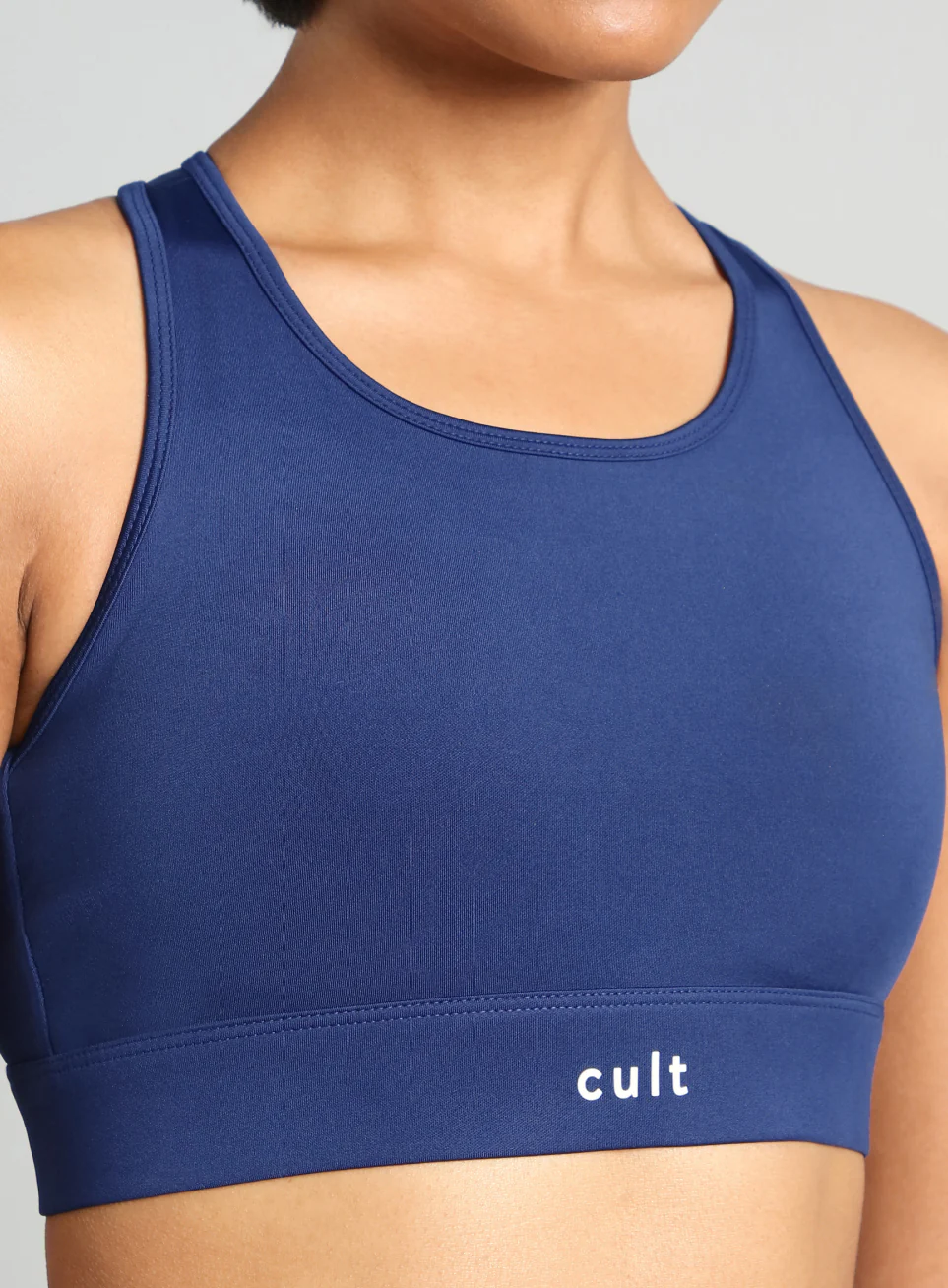 Women's Navy Training Criss Cross High Support Bra - Image 7