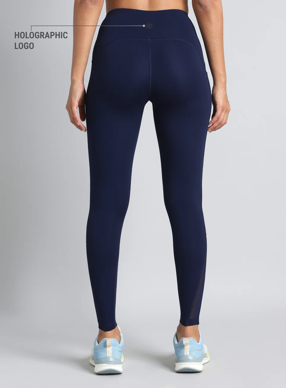 Women's Navy Training Shape Shifter COMFlex Tights - Image 6
