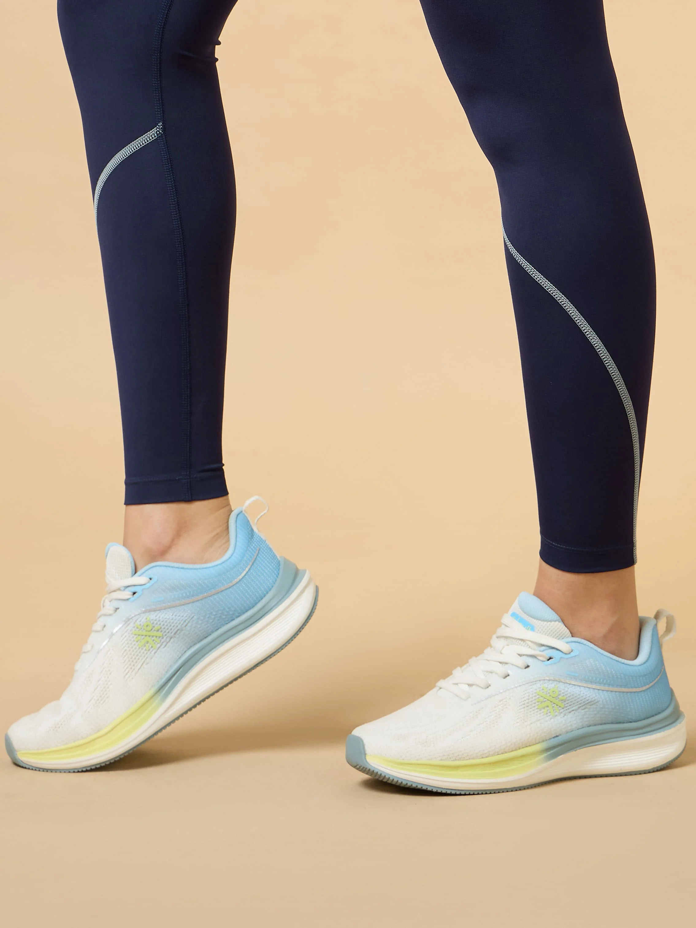 Women's Navy True Performance Sculpted COMFlex Tights - Image 9