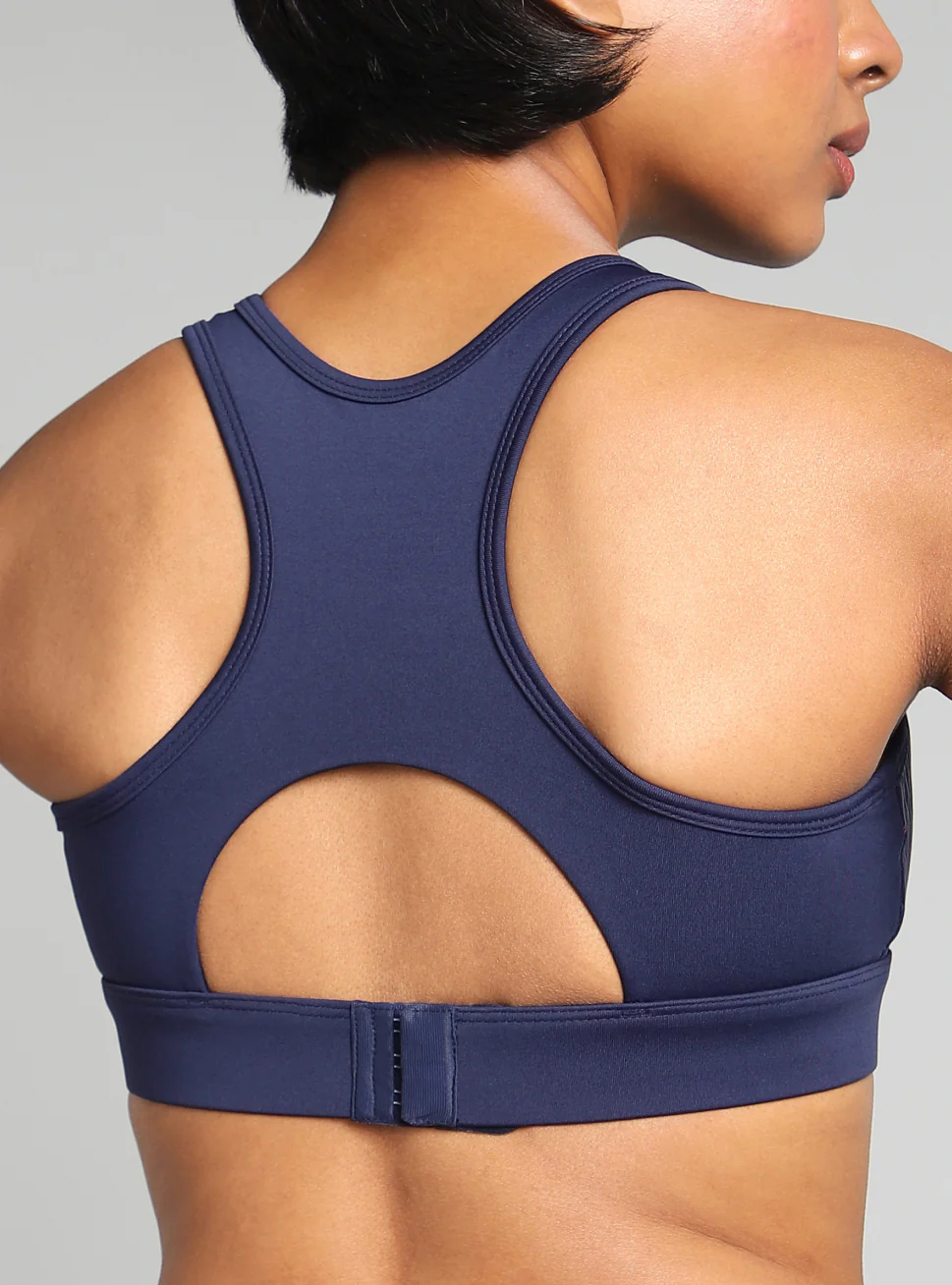 Women's Navy True Strength High Support Sports Bra - Image 8