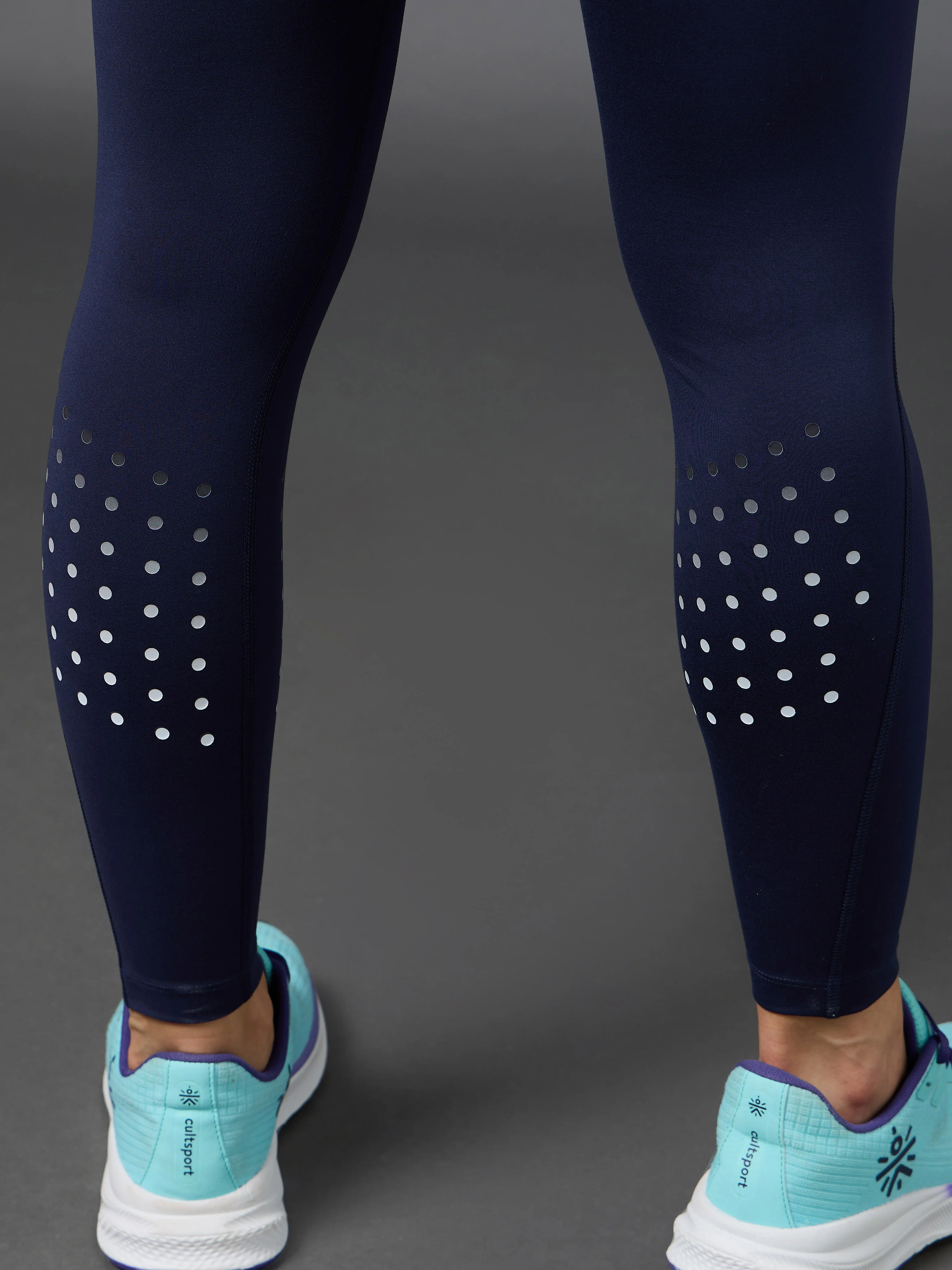 Women's Navy Ultimate Run COMFLex Tights - Image 9