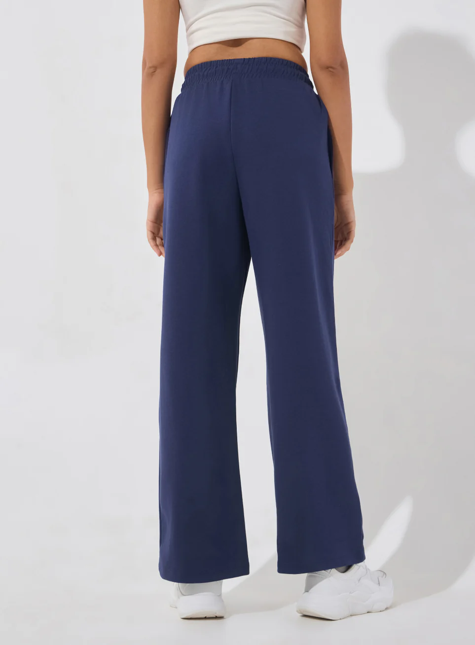 Women's Navy Ultra Luxe Classic Trackpants - Image 6