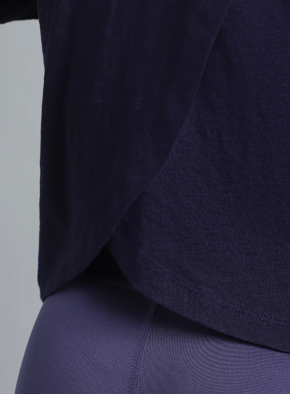 Women's Navy Yoga Flow Full Sleeve Top - Image 9