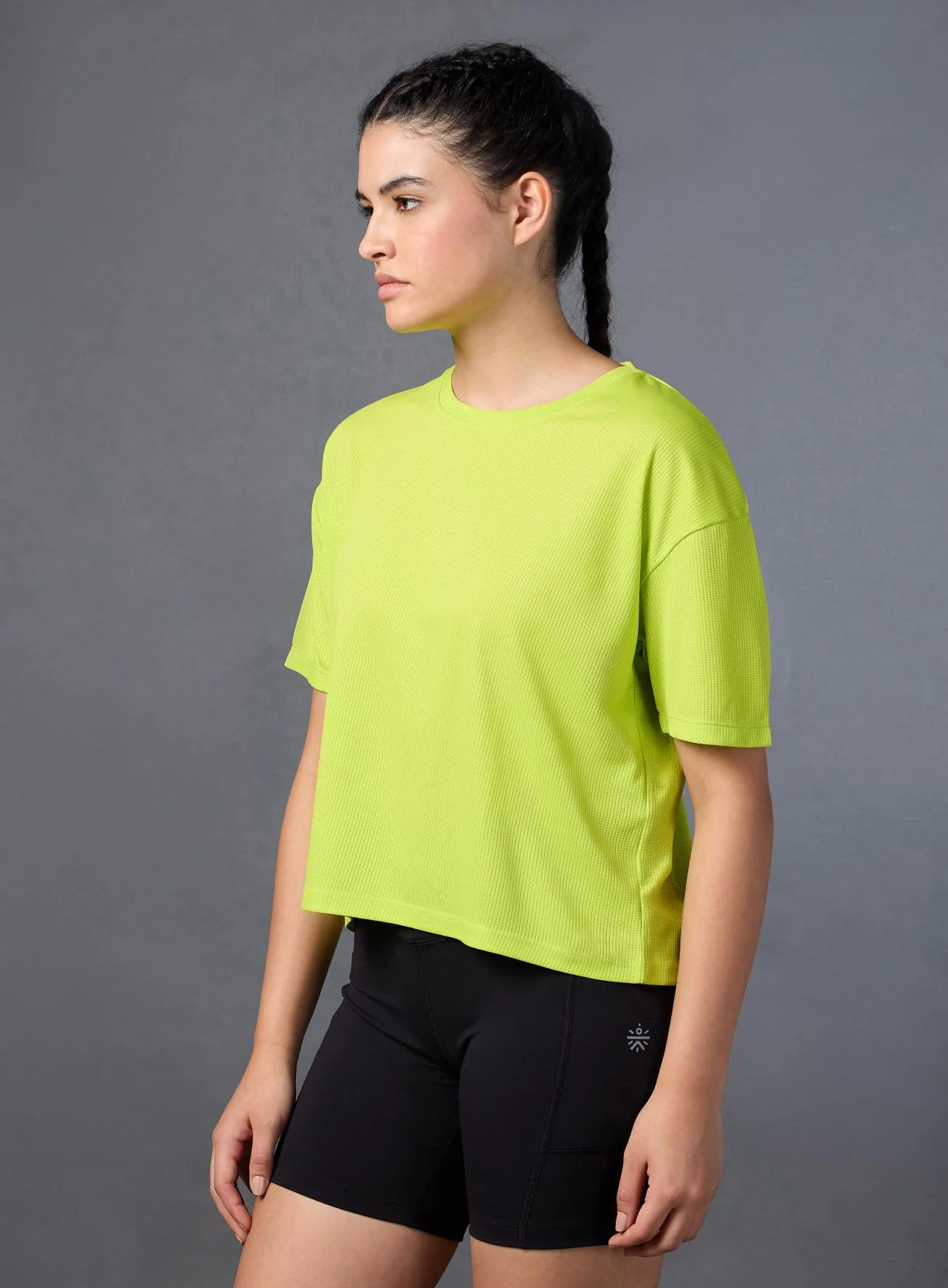 Women's Neon Green Cropped T-shirt - Image 5