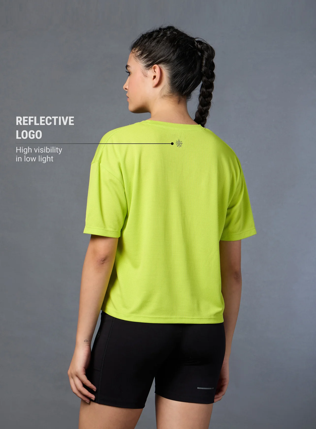 Women's Neon Green Cropped T-shirt - Image 6