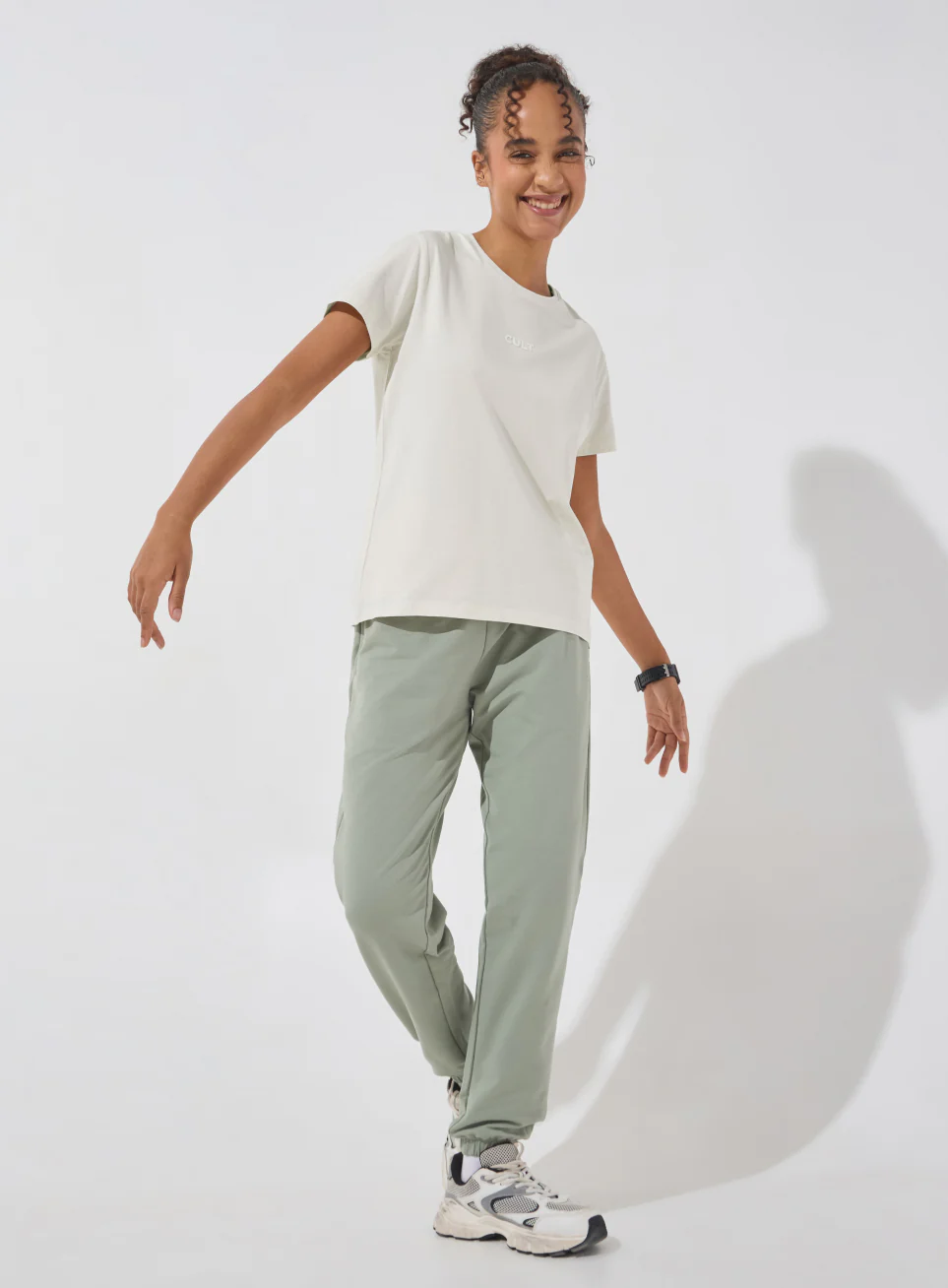 Women's Off-White Soft Form Classic T-shirt - Image 2