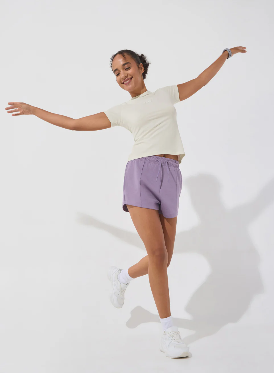 Women's Off-White Soft Form Snug T-shirt - Image 2