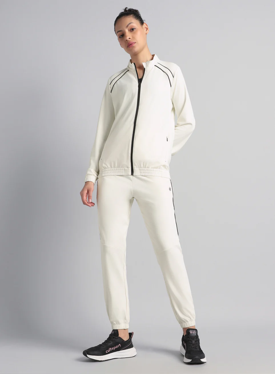Women's Off White Train All Format Track Suit - Image 3