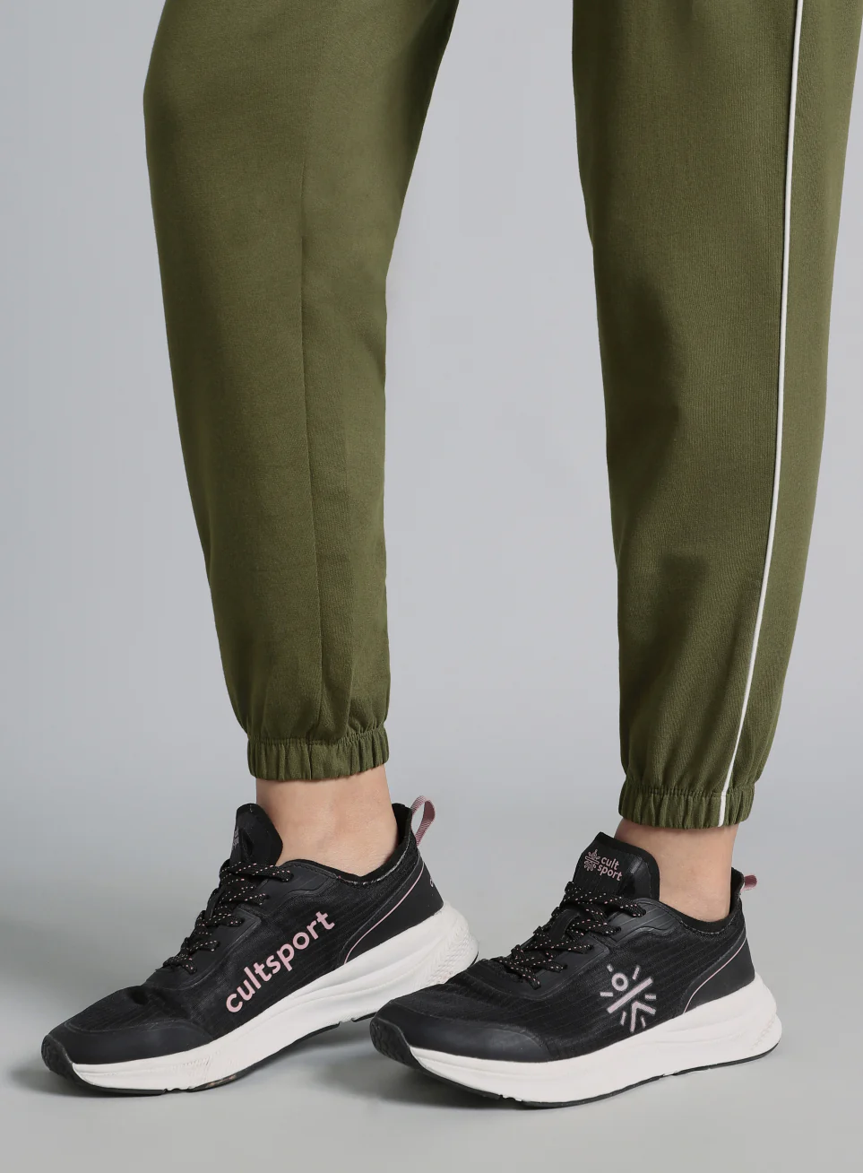 Women's Olive Anyday Anywhere Joggers - Image 8
