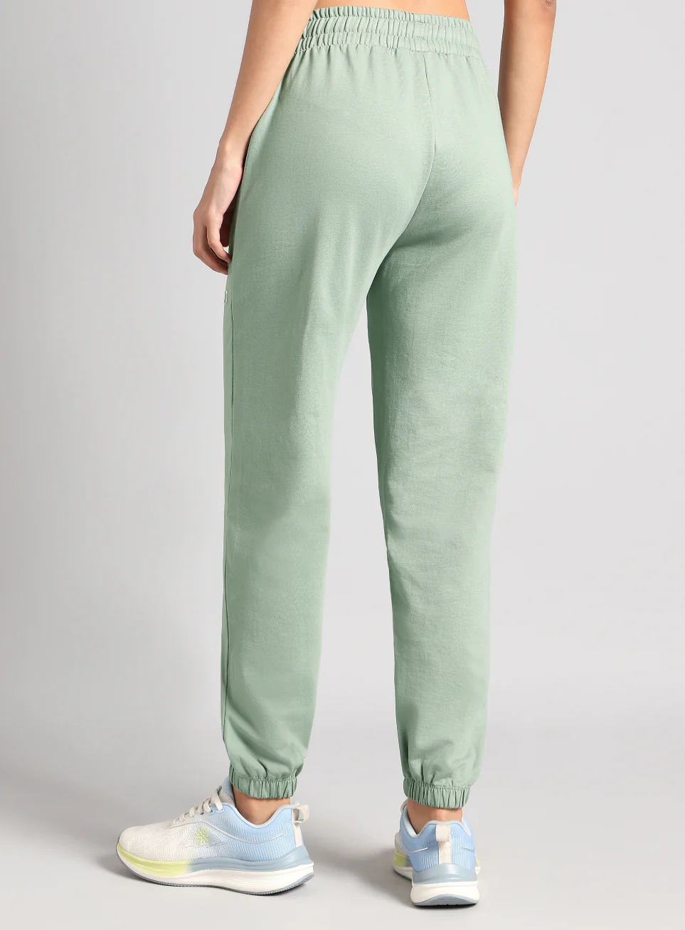 Women's Olive Play On Reverse Pocket Joggers - Image 6