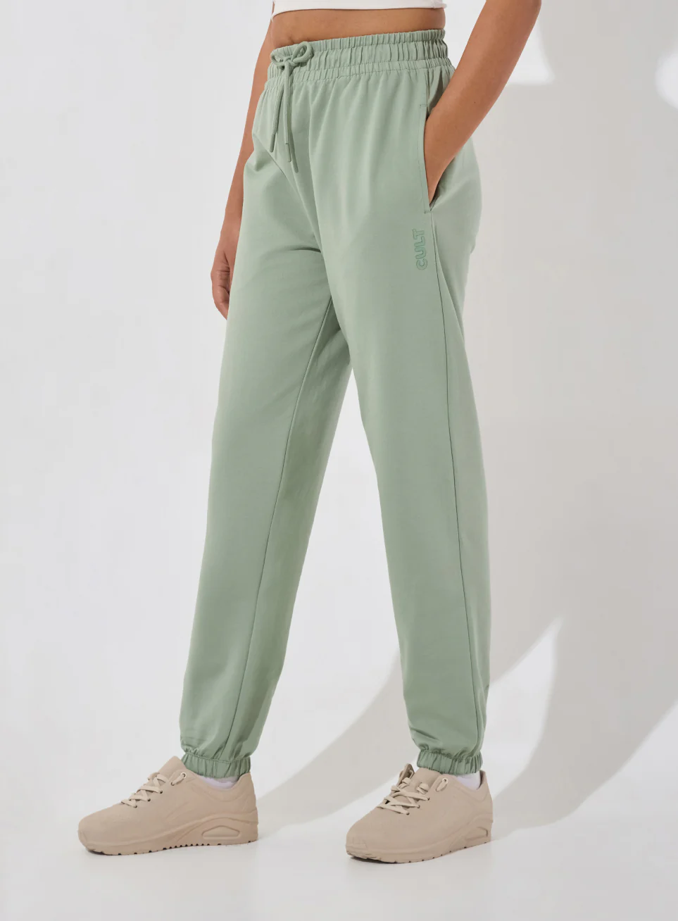 Women's Olive Soft Form Classic Joggers - Image 5