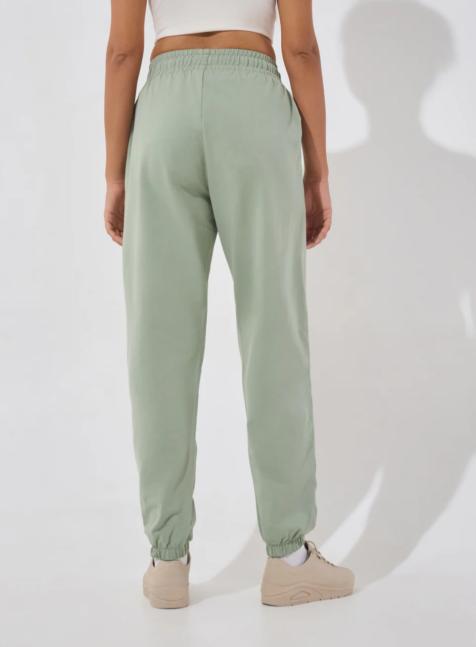 Women's Olive Soft Form Classic Joggers - Image 6