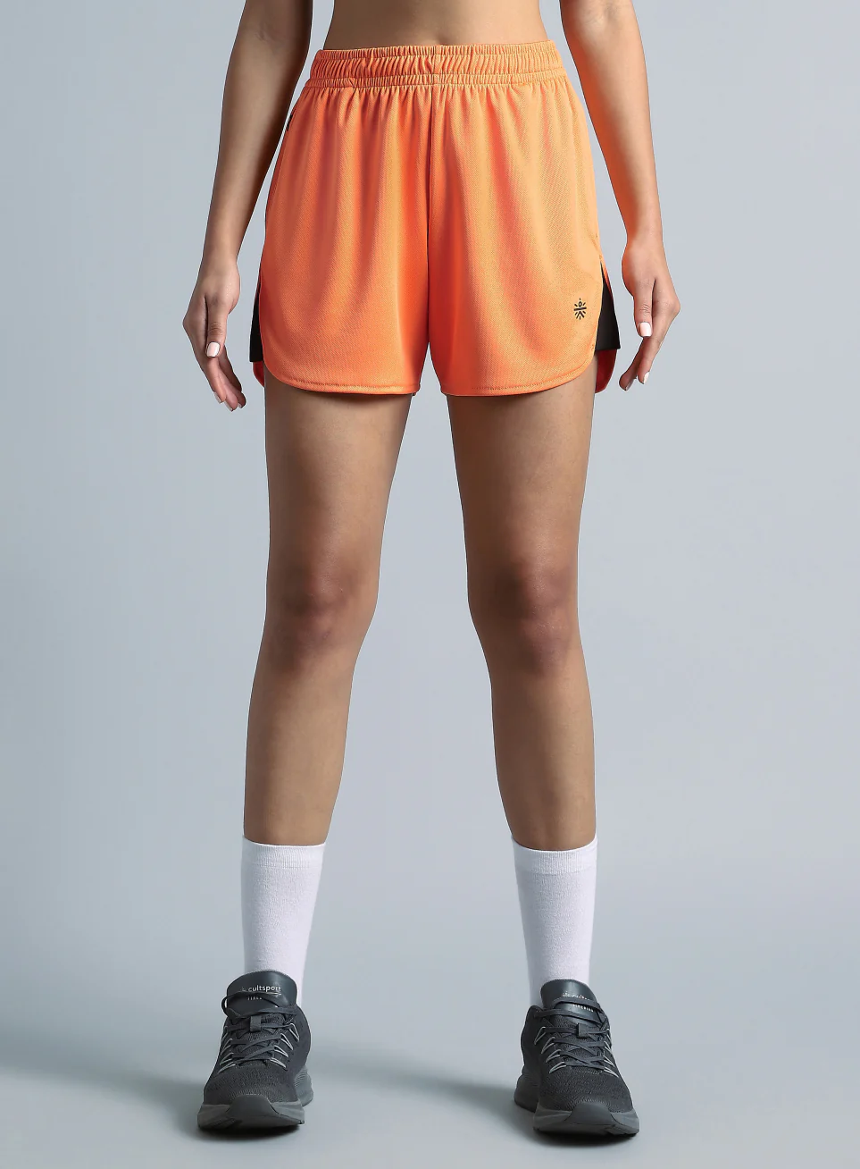 Women's Orange Train Day Performance Shorts - Image 4