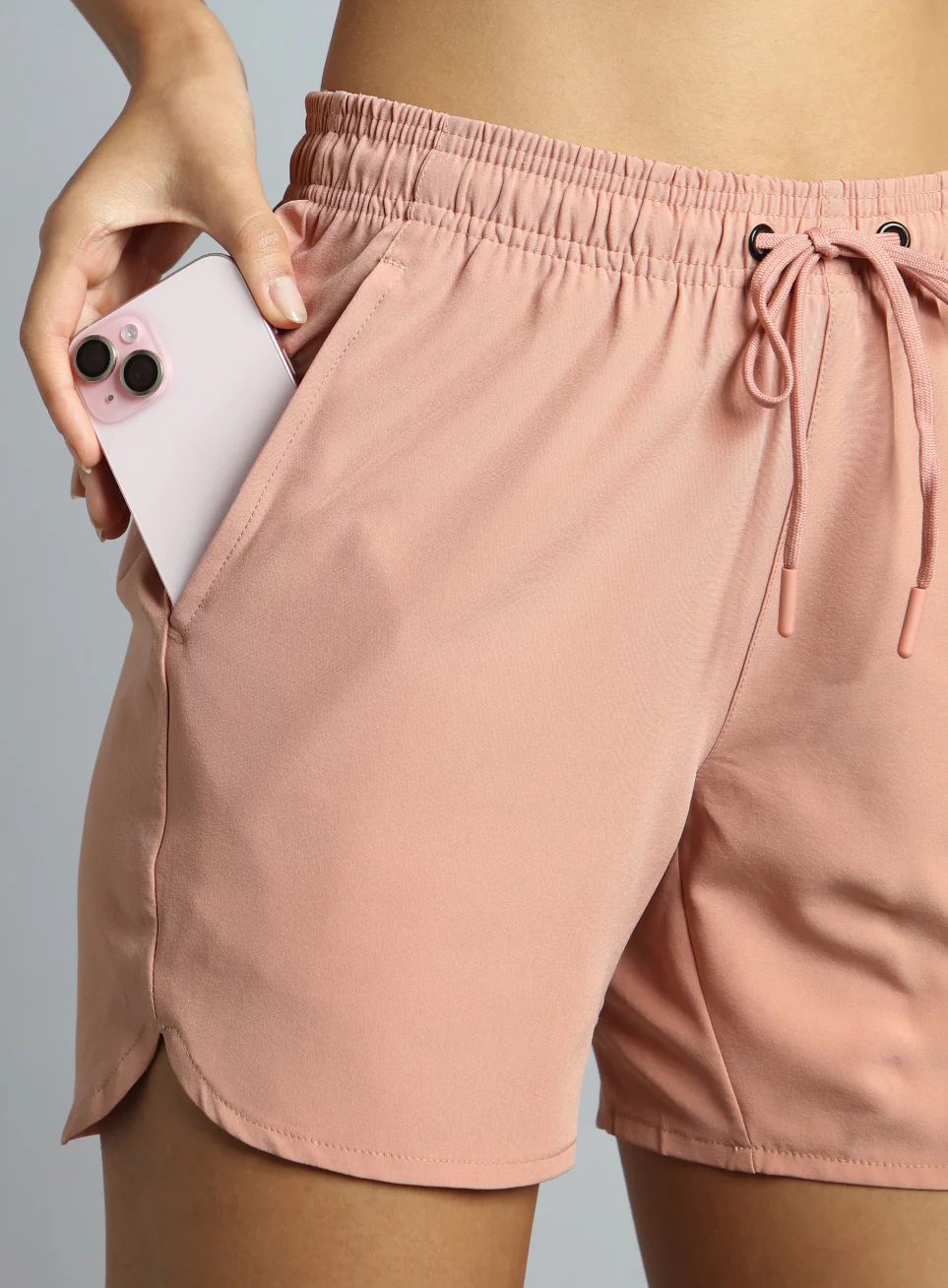 Women's Peach Running Essential Shorts - Image 7
